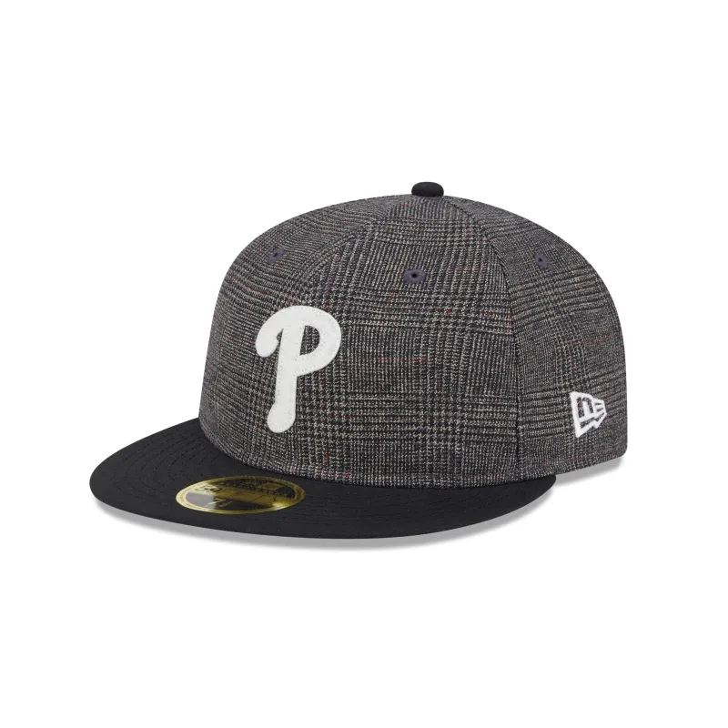 Philadelphia Phillies Plaid Retro Crown 59FIFTY Fitted Hat sold by New Era