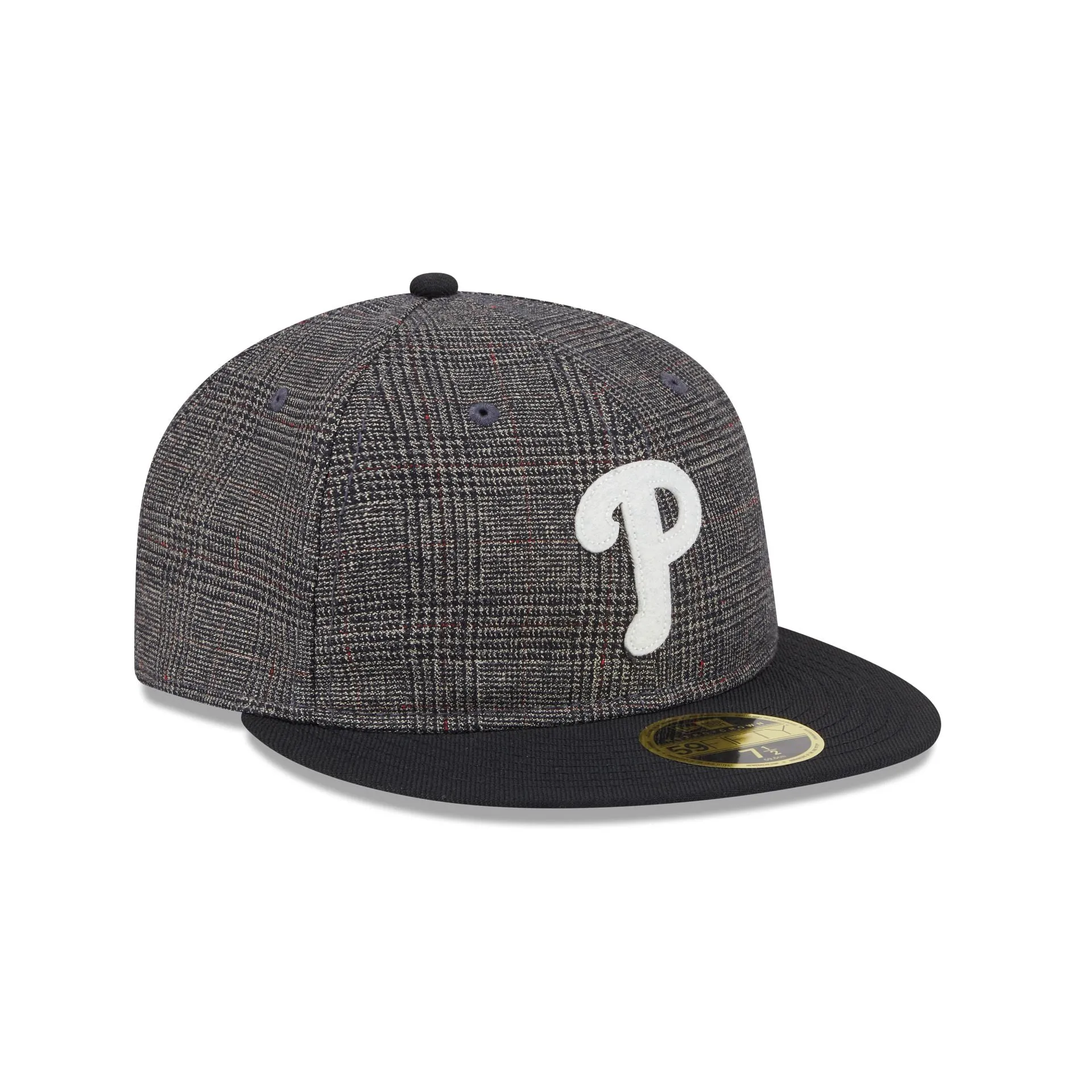 Philadelphia Phillies Plaid Retro Crown 59FIFTY Fitted Hat sold by New Era product image thumbnail 3