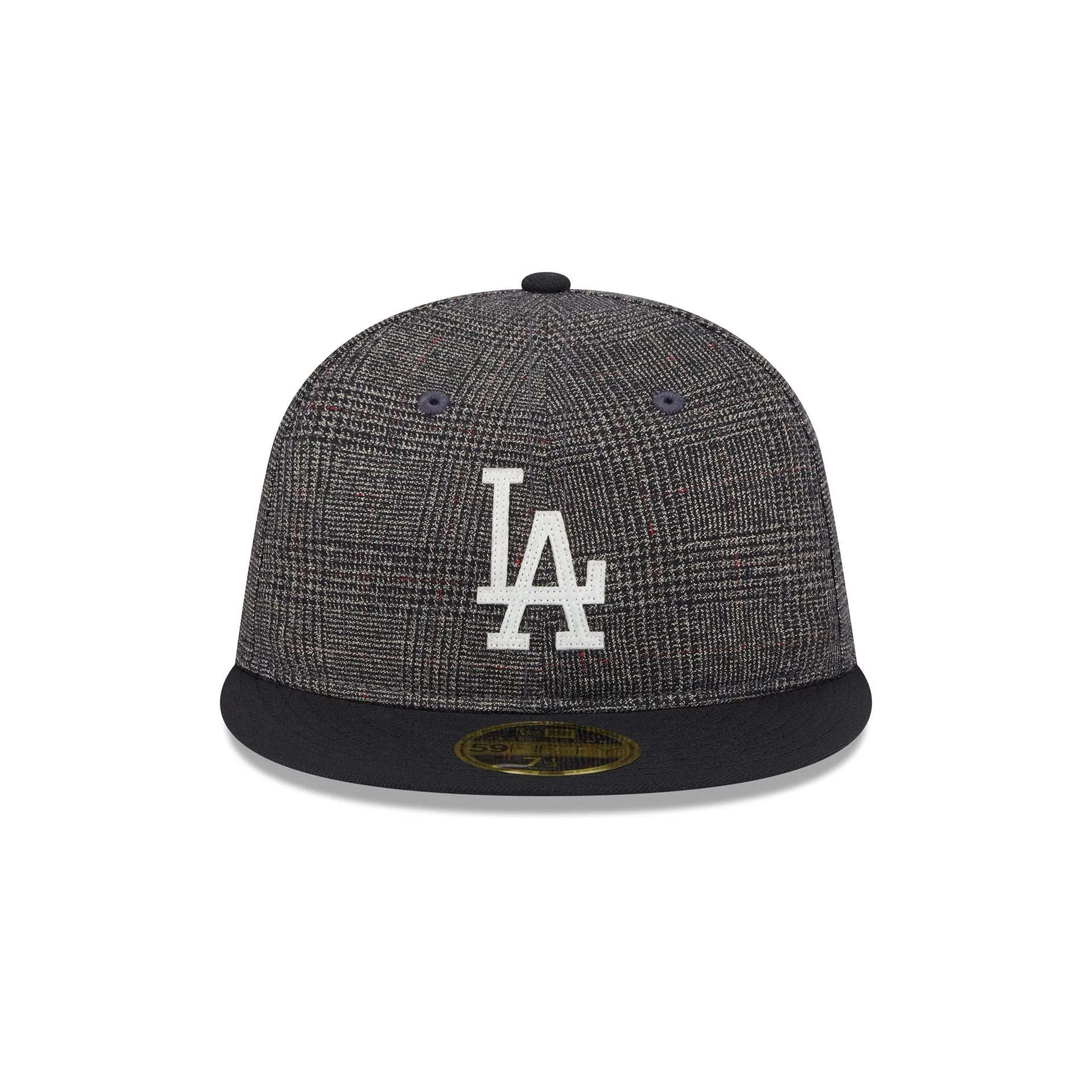 Los Angeles Dodgers Plaid Retro Crown 59FIFTY Fitted Hat sold by New Era product image thumbnail 2