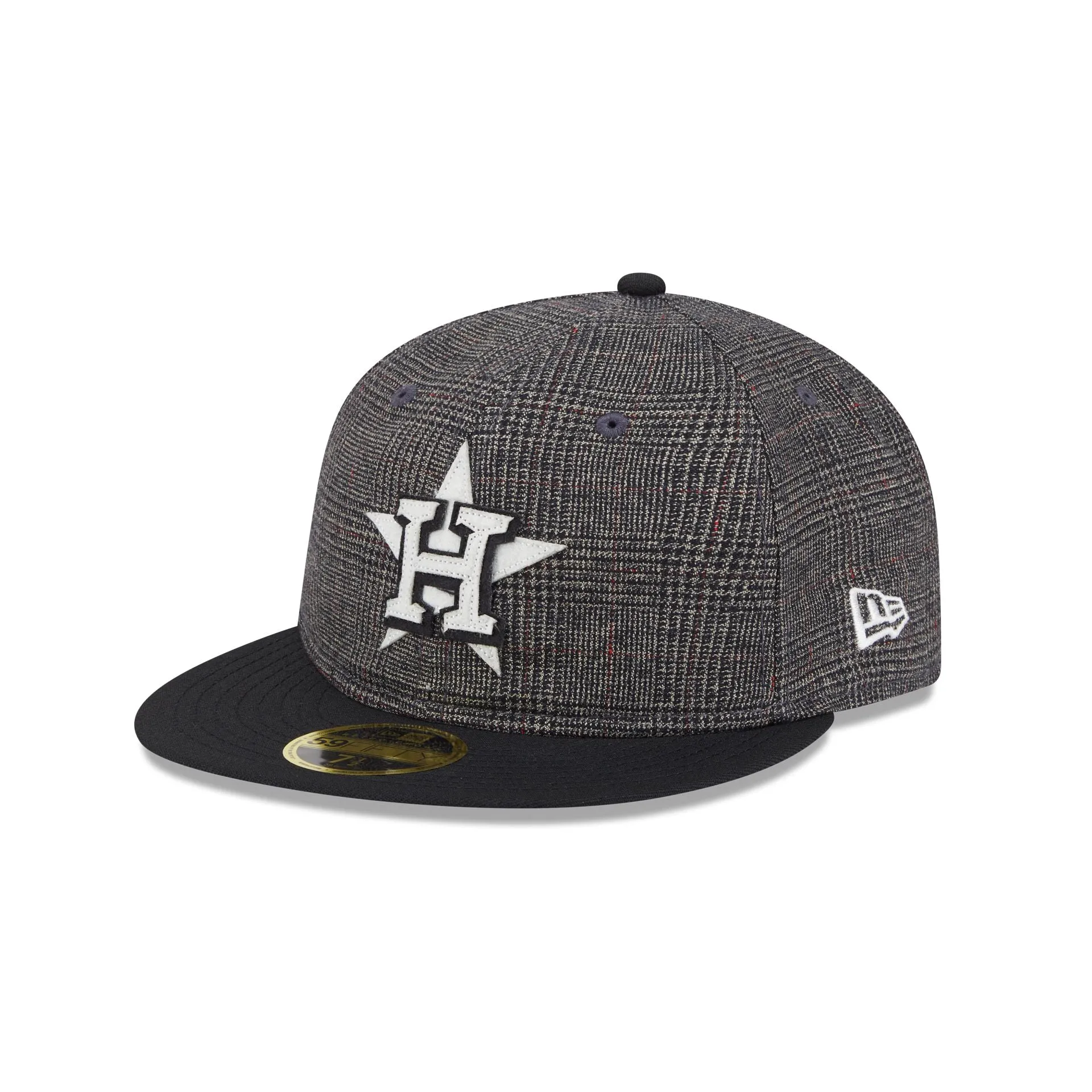 Houston Astros Plaid Retro Crown 59FIFTY Fitted Hat sold by New Era
