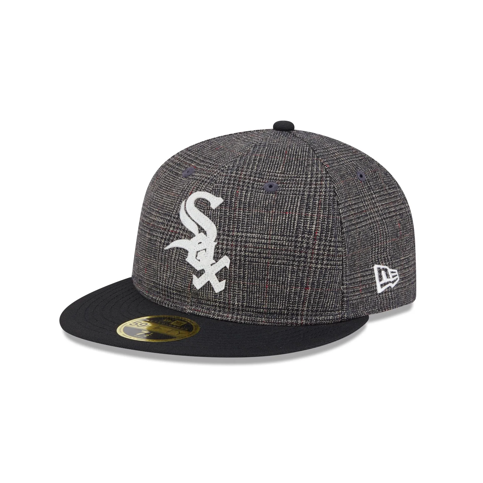 Chicago White Sox Plaid Retro Crown 59FIFTY Fitted Hat sold by New Era