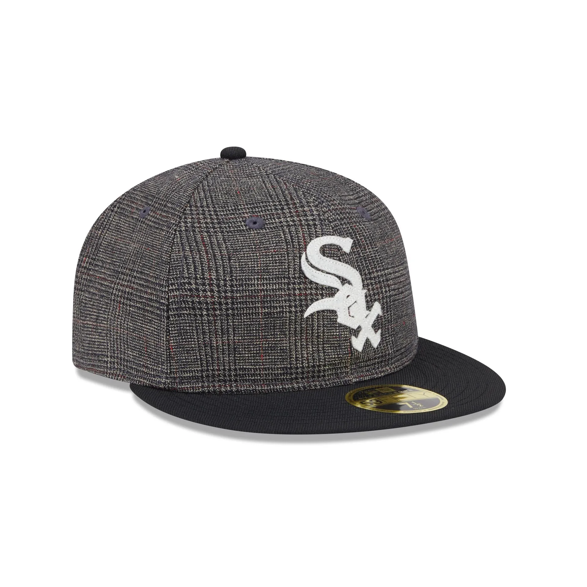 Chicago White Sox Plaid Retro Crown 59FIFTY Fitted Hat sold by New Era product image thumbnail 3