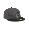 Boston Red Sox Plaid Retro Crown 59FIFTY Fitted Hat sold by New Era