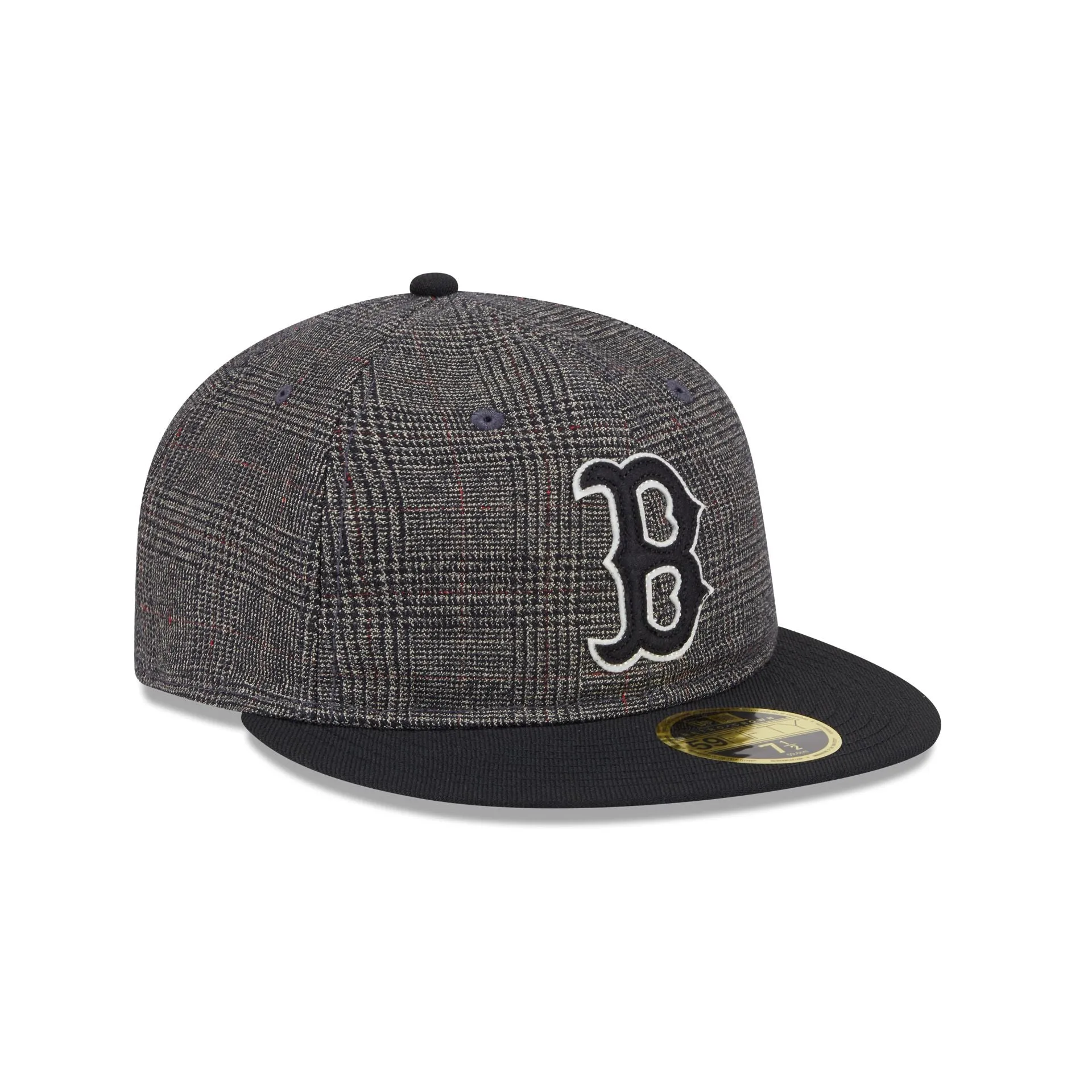 Boston Red Sox Plaid Retro Crown 59FIFTY Fitted Hat sold by New Era product image thumbnail 3