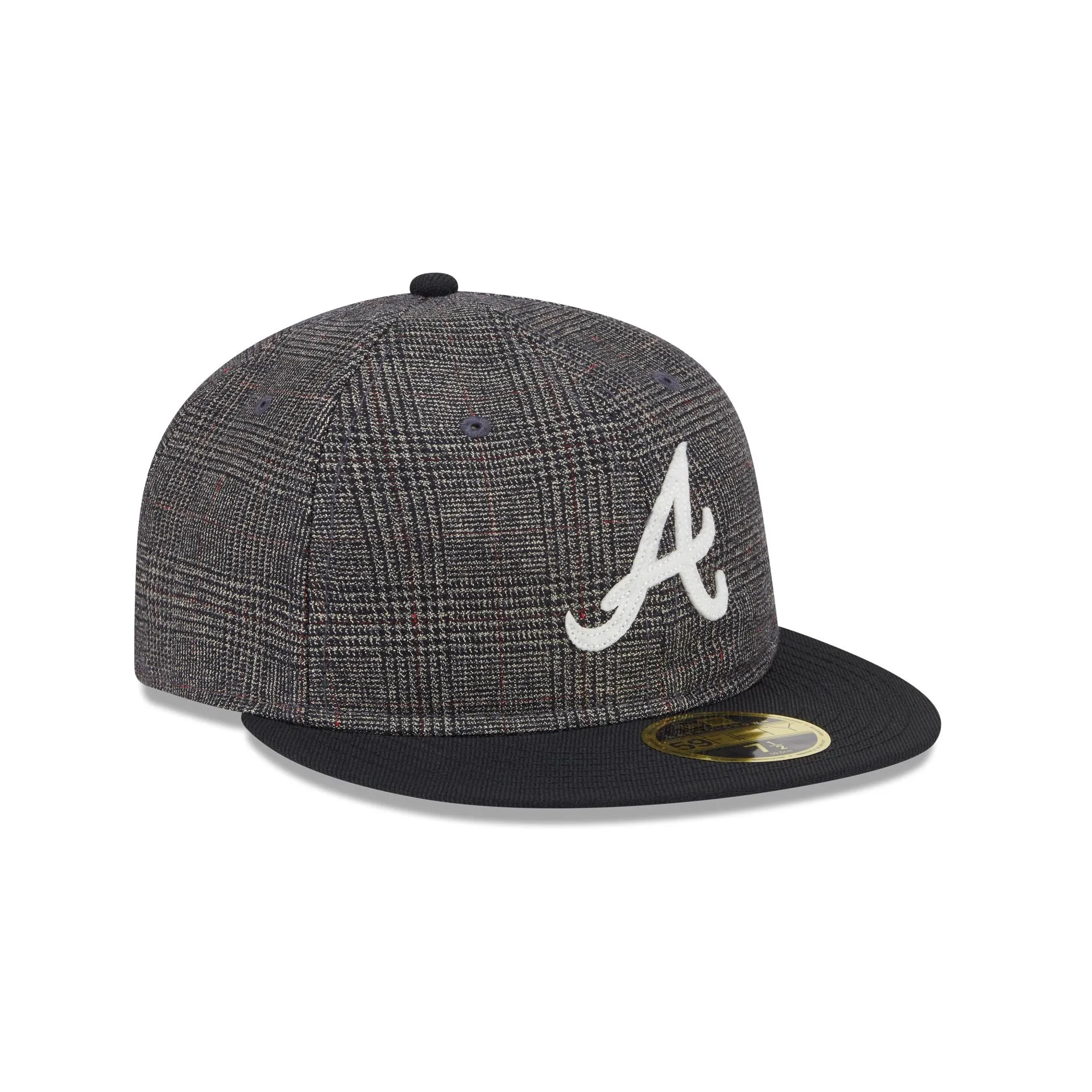 Atlanta Braves Plaid Retro Crown 59FIFTY Fitted Hat sold by New Era product image thumbnail 3