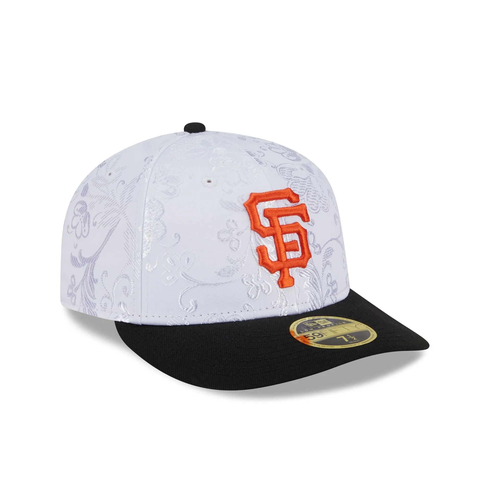 San Francisco Giants Floral Shine Low Profile 59FIFTY Fitted Hat sold by New Era product image thumbnail 3