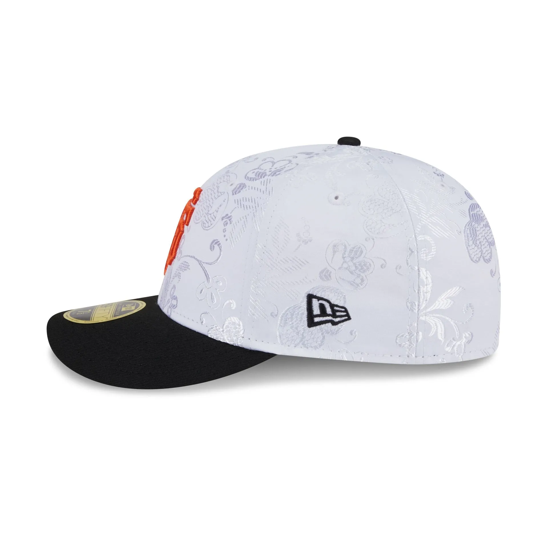 San Francisco Giants Floral Shine Low Profile 59FIFTY Fitted Hat sold by New Era product image thumbnail 4