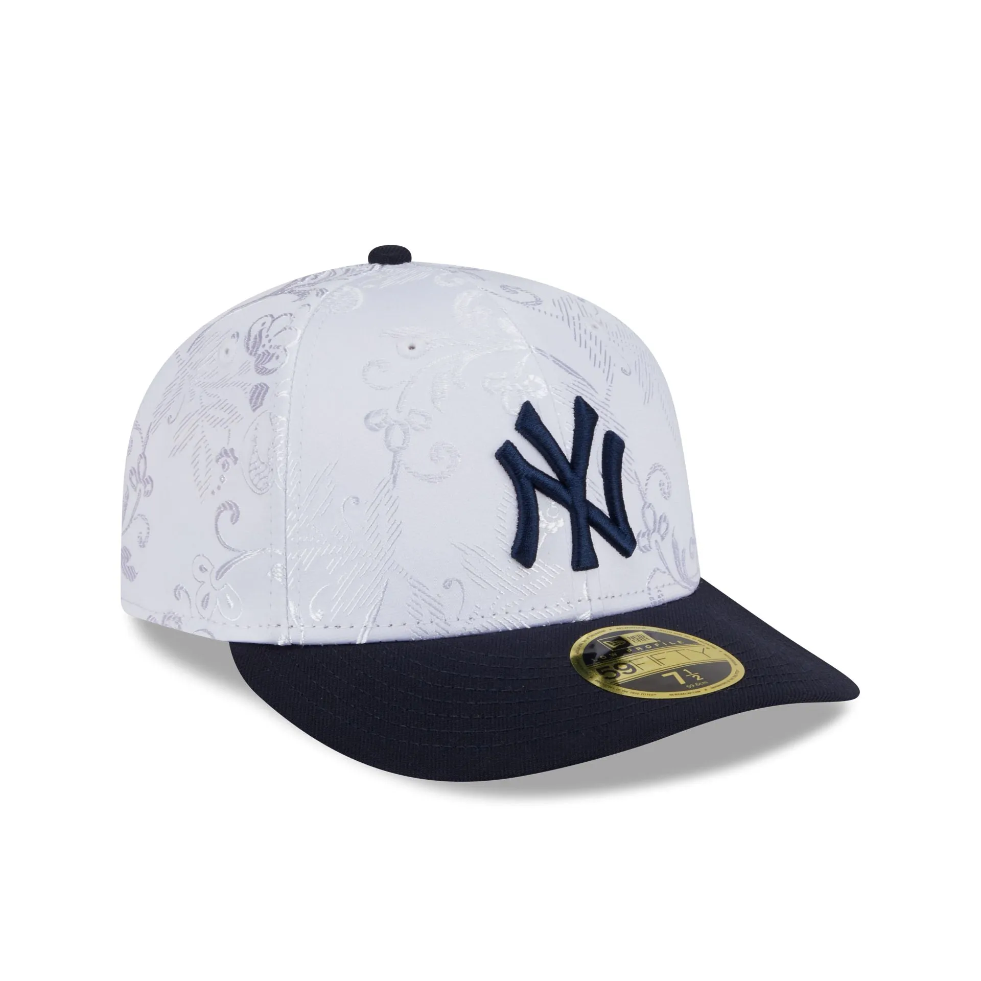 New York Yankees Floral Shine Low Profile 59FIFTY Fitted Hat sold by New Era product image thumbnail 3