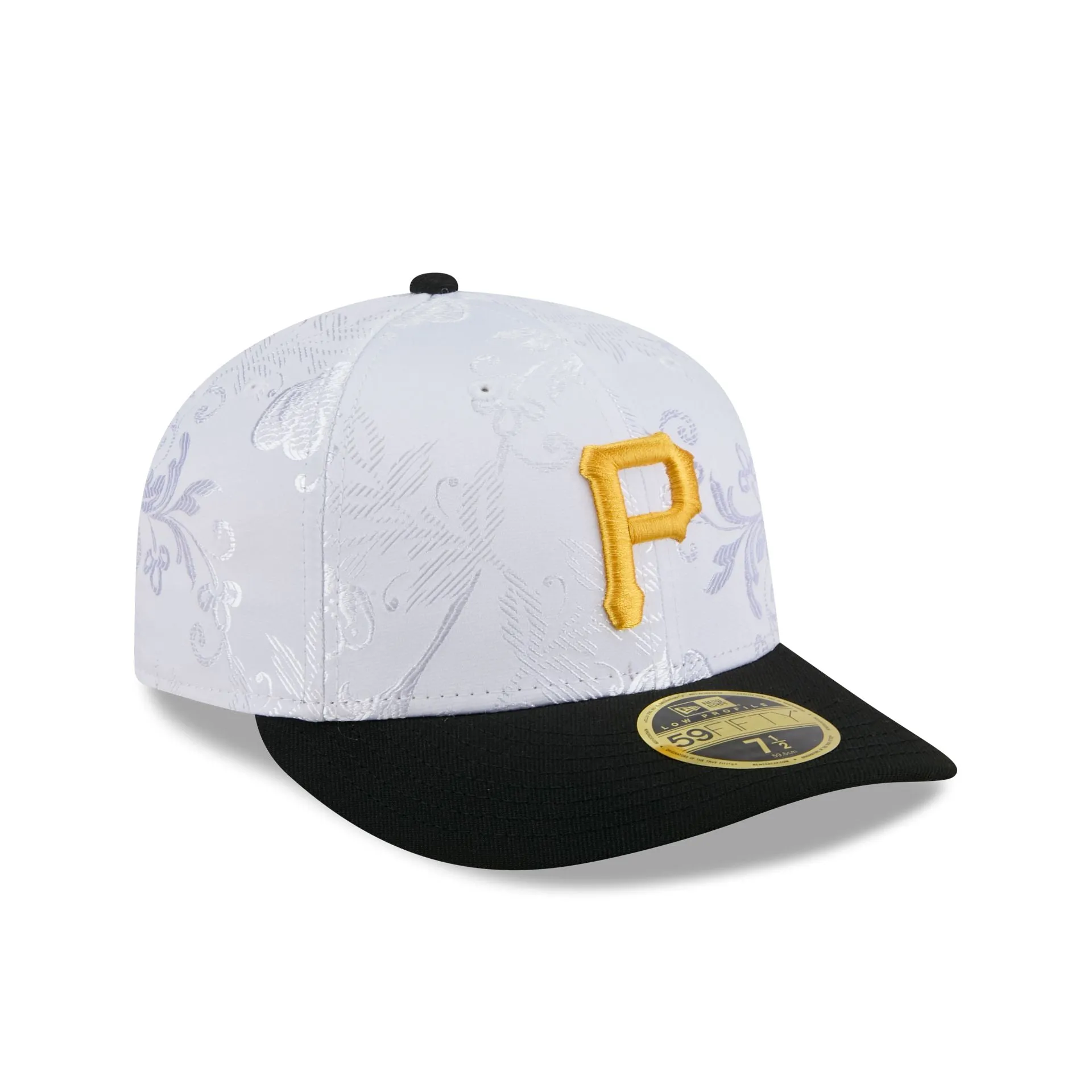 Pittsburgh Pirates Floral Shine Low Profile 59FIFTY Fitted Hat sold by New Era product image thumbnail 3