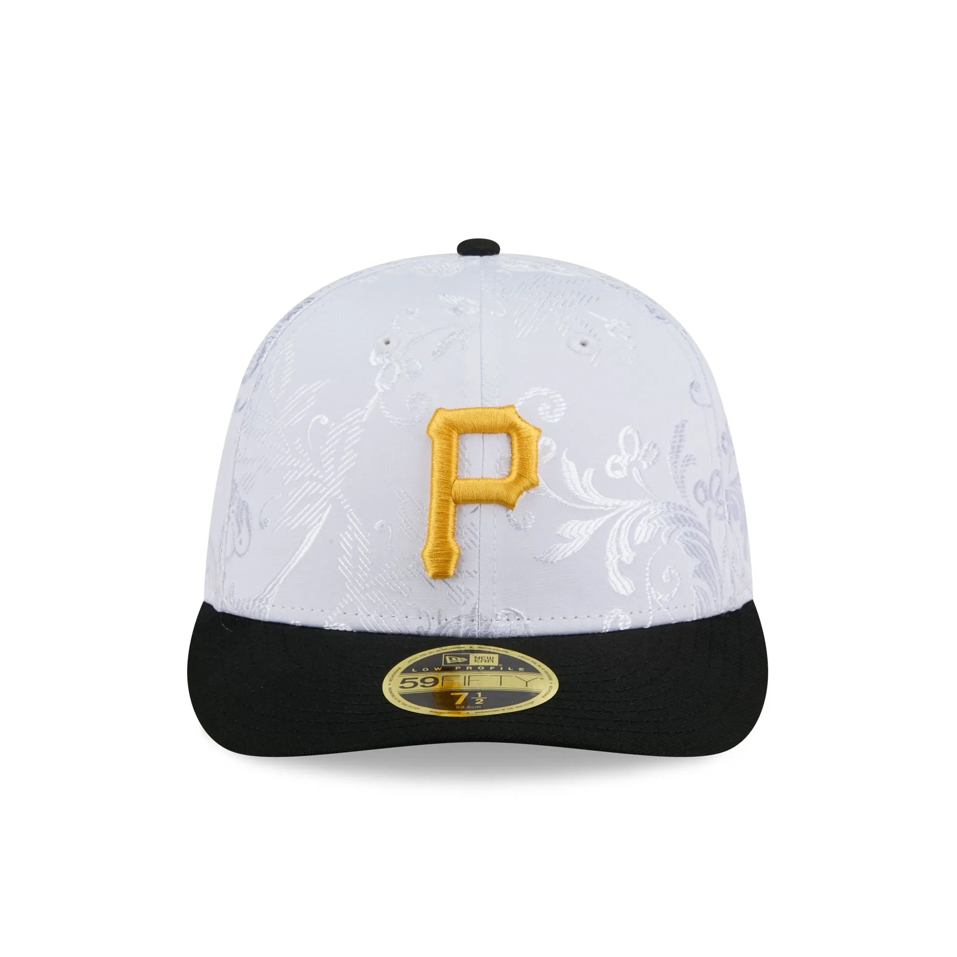 Pittsburgh Pirates Floral Shine Low Profile 59FIFTY Fitted Hat sold by New Era product image thumbnail 2