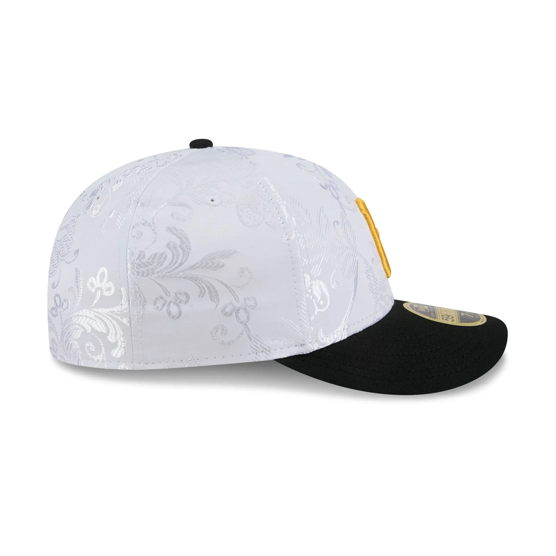 Pittsburgh Pirates Floral Shine Low Profile 59FIFTY Fitted Hat sold by New Era product image thumbnail 5