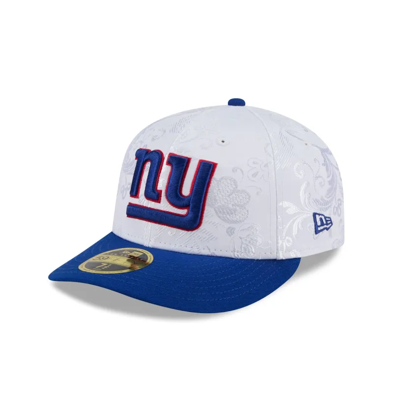 New York Giants Floral Shine Low Profile 59FIFTY Fitted Hat sold by New Era