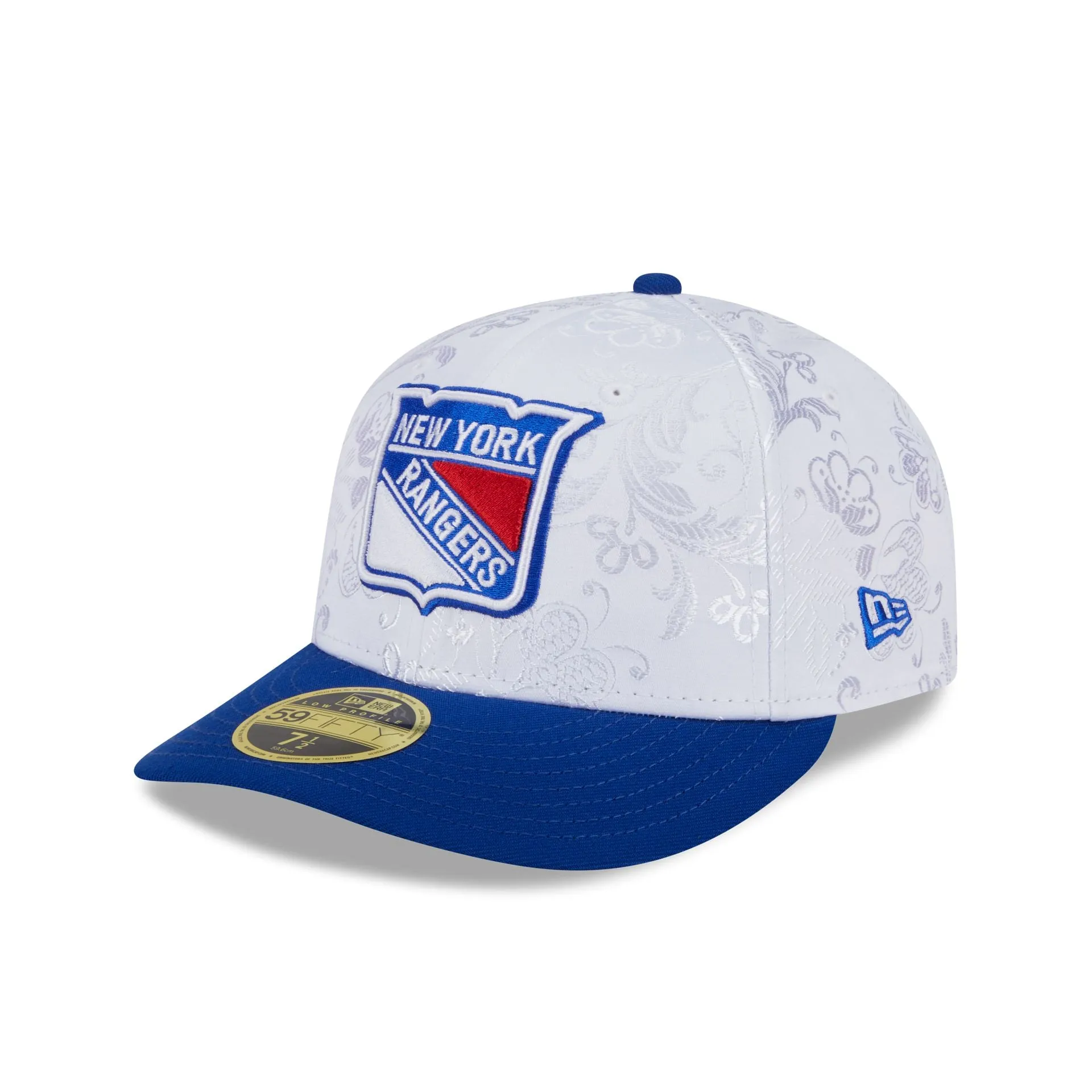 New York Rangers Floral Shine Low Profile 59FIFTY Fitted Hat sold by New Era