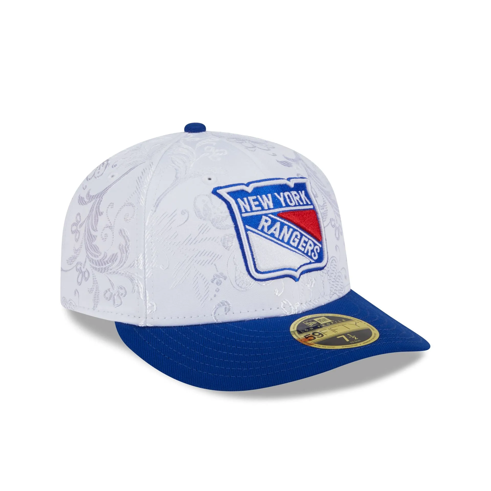 New York Rangers Floral Shine Low Profile 59FIFTY Fitted Hat sold by New Era product image thumbnail 3