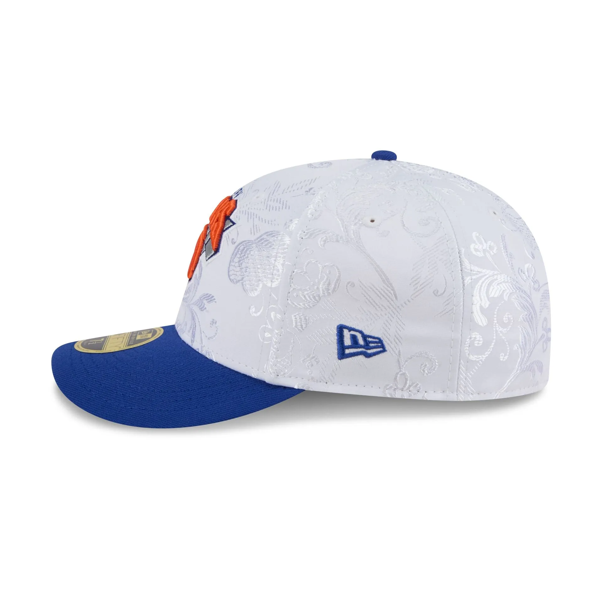 New York Knicks Floral Shine Low Profile 59FIFTY Fitted Hat sold by New Era product image thumbnail 4