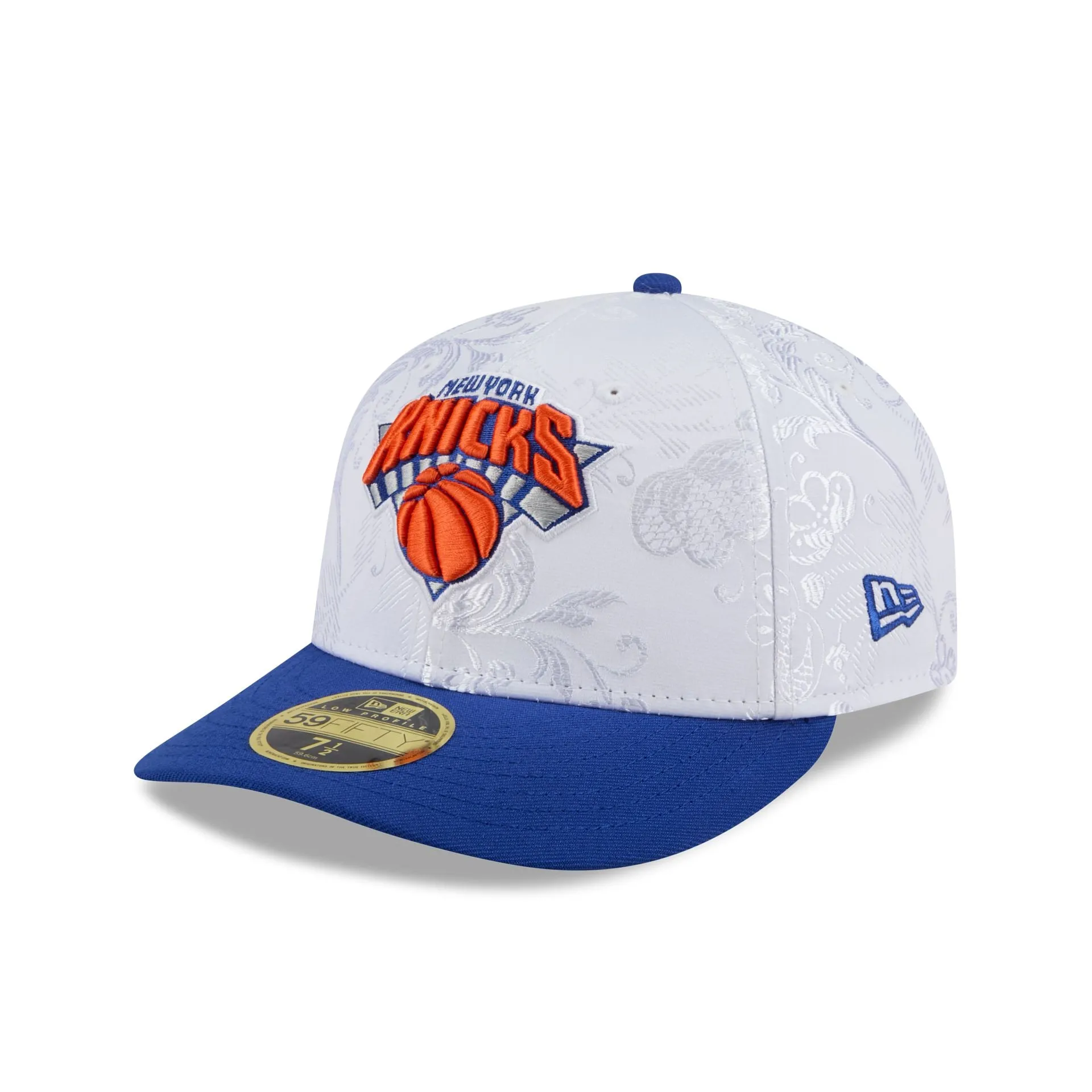 New York Knicks Floral Shine Low Profile 59FIFTY Fitted Hat sold by New Era