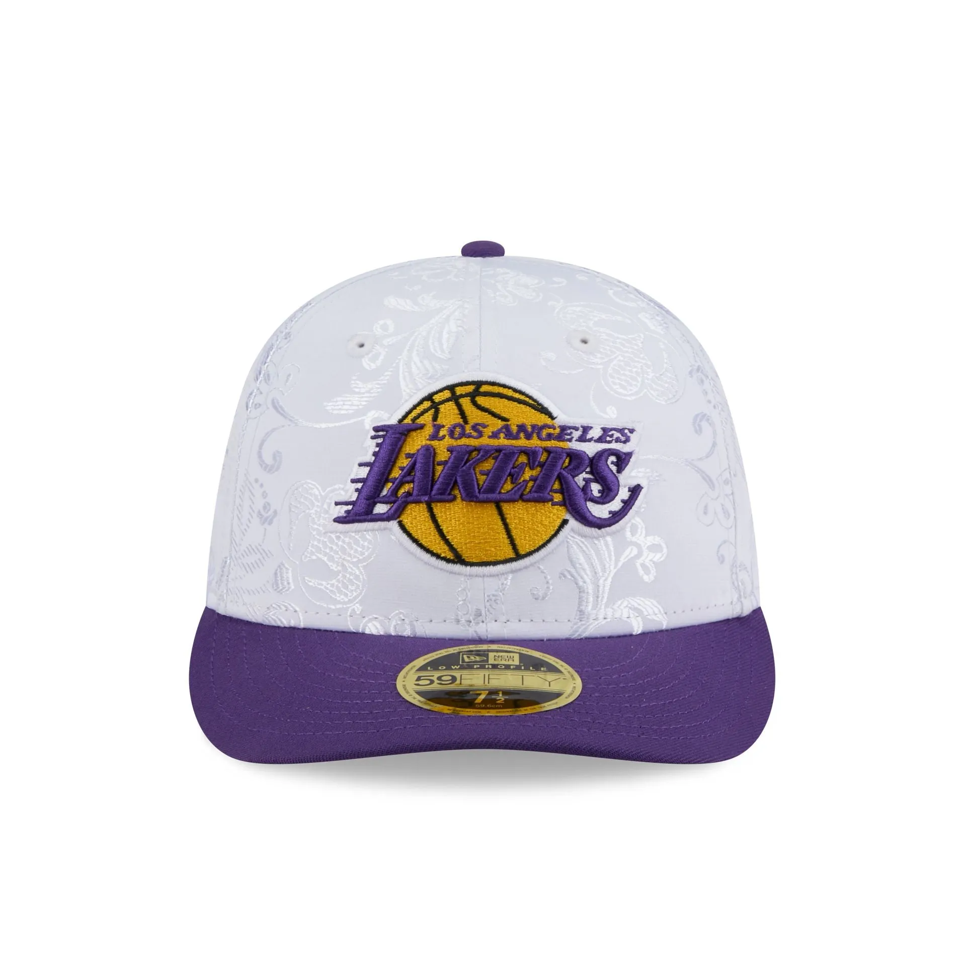 Los Angeles Lakers Floral Shine Low Profile 59FIFTY Fitted Hat sold by New Era product image thumbnail 2