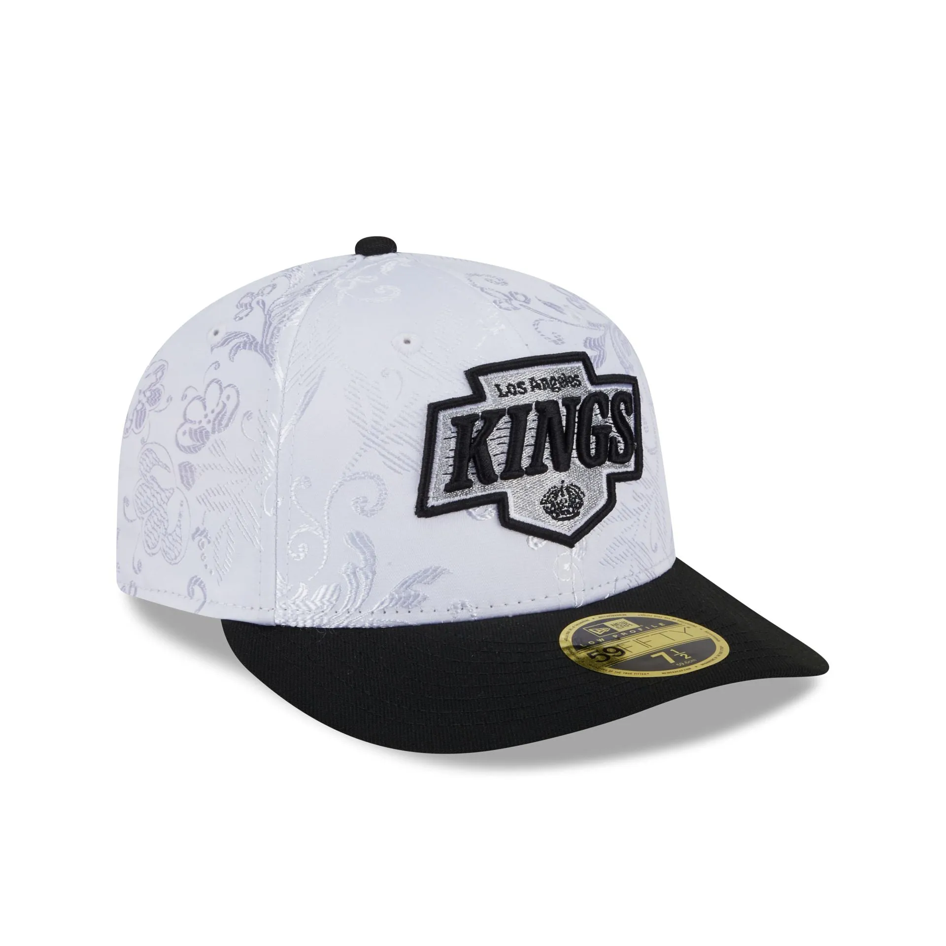 Los Angeles Kings Floral Shine Low Profile 59FIFTY Fitted Hat sold by New Era product image thumbnail 3