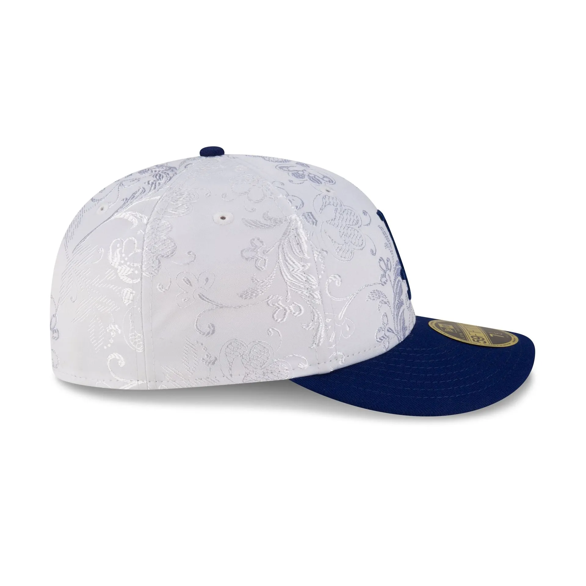 Los Angeles Dodgers Floral Shine Low Profile 59FIFTY Fitted Hat sold by New Era product image thumbnail 5