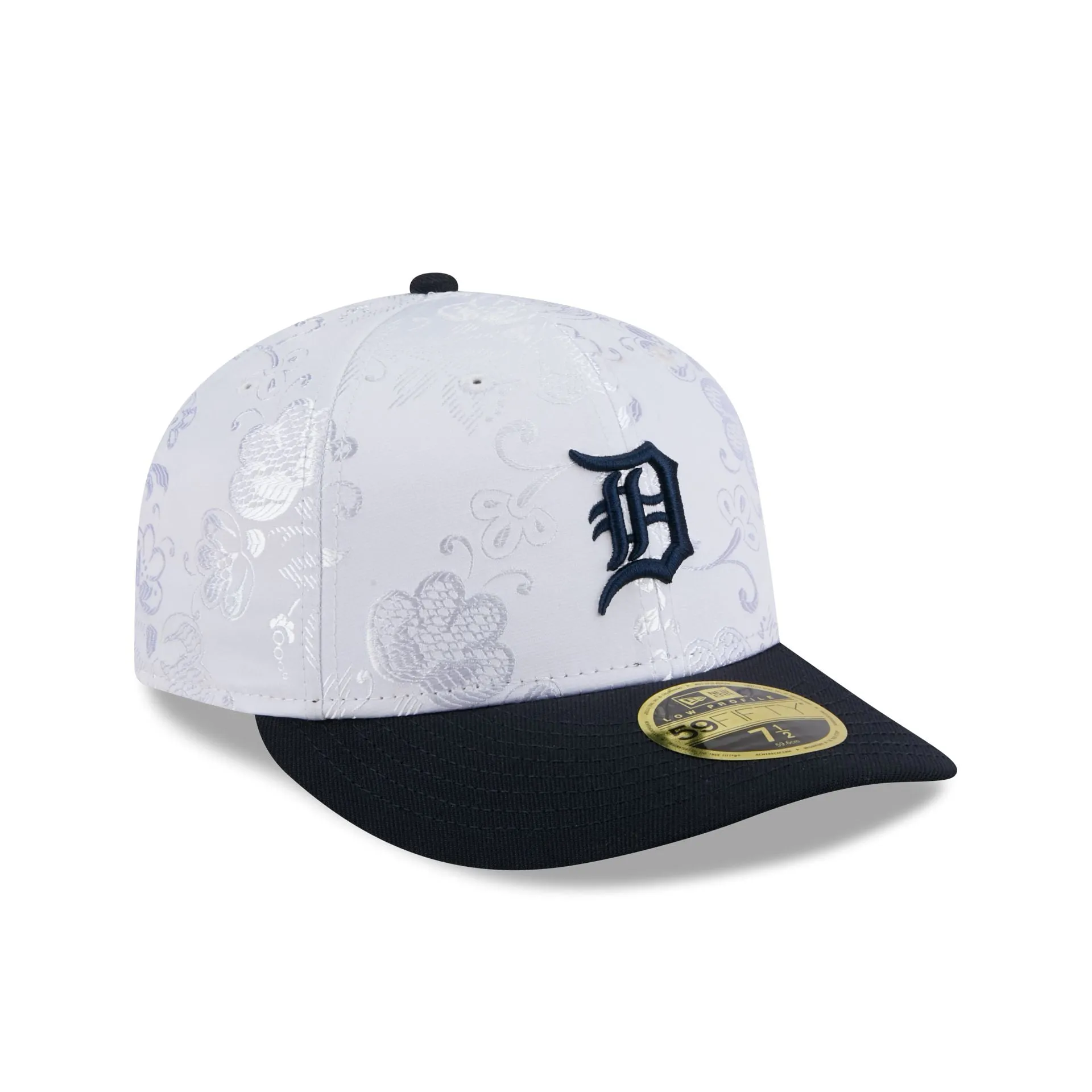 Detroit Tigers Floral Shine Low Profile 59FIFTY Fitted Hat sold by New Era product image thumbnail 3