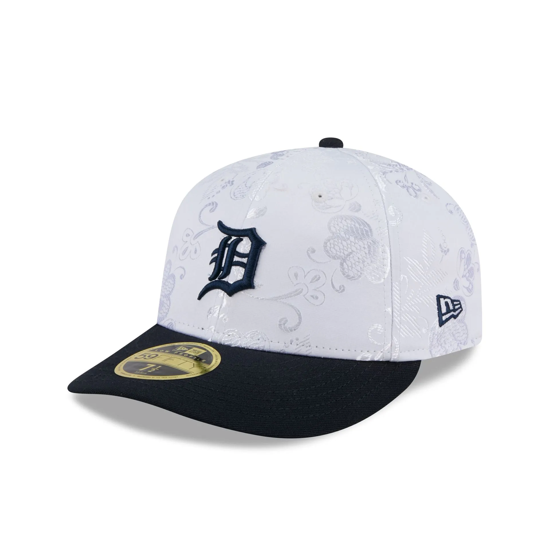 Detroit Tigers Floral Shine Low Profile 59FIFTY Fitted Hat sold by New Era