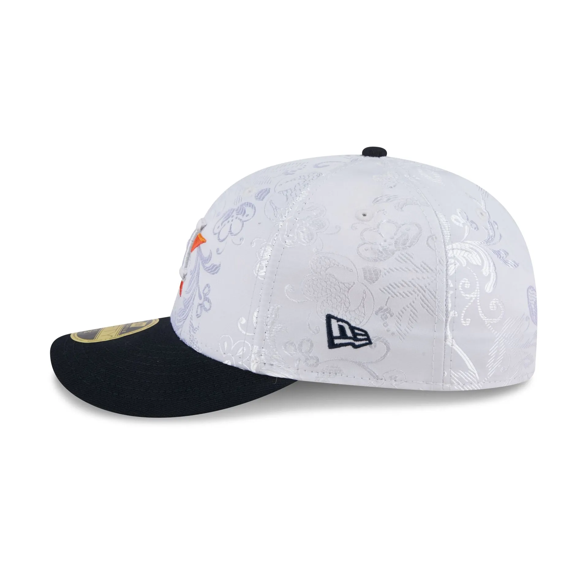 Houston Astros Floral Shine Low Profile 59FIFTY Fitted Hat sold by New Era product image thumbnail 4