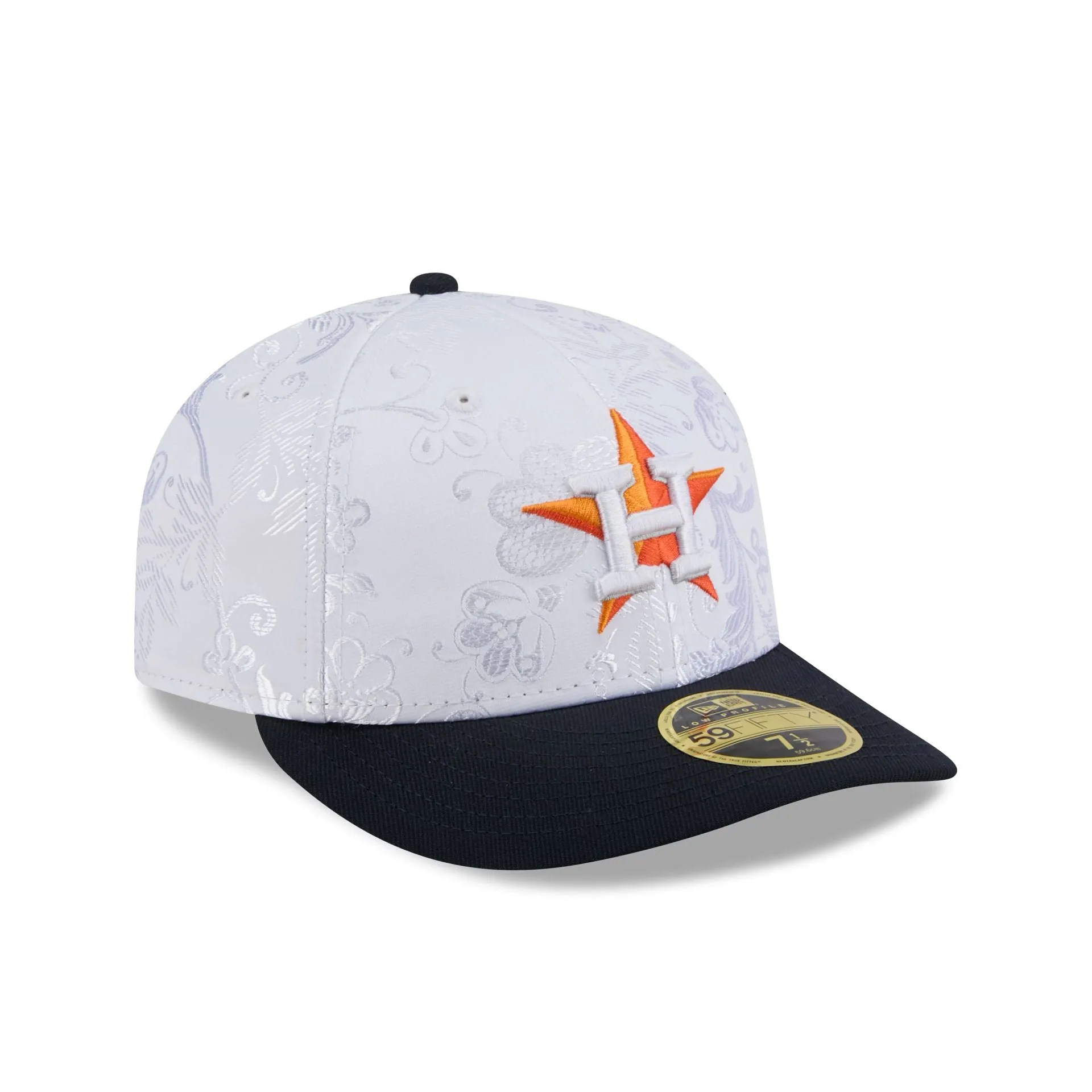 Houston Astros Floral Shine Low Profile 59FIFTY Fitted Hat sold by New Era product image thumbnail 3