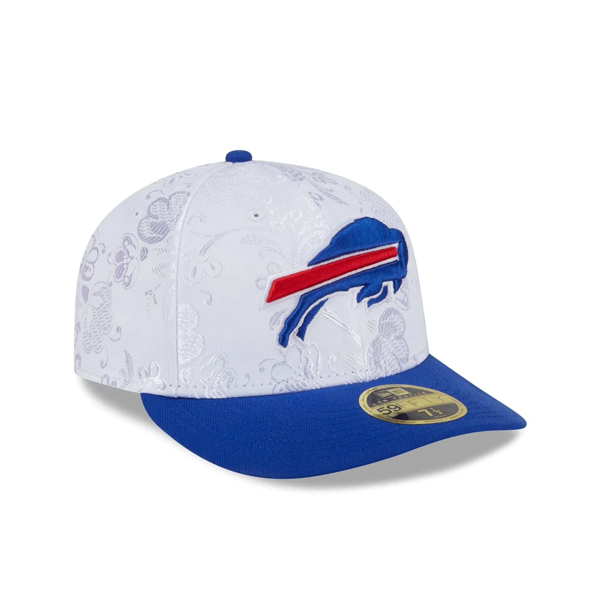 Buffalo Bills Floral Shine Low Profile 59FIFTY Fitted Hat sold by New Era product image thumbnail 3
