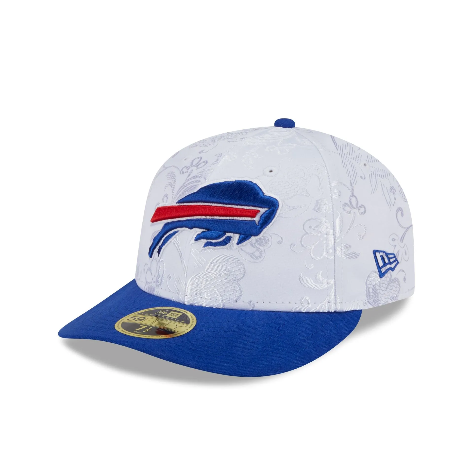 Buffalo Bills Floral Shine Low Profile 59FIFTY Fitted Hat sold by New Era