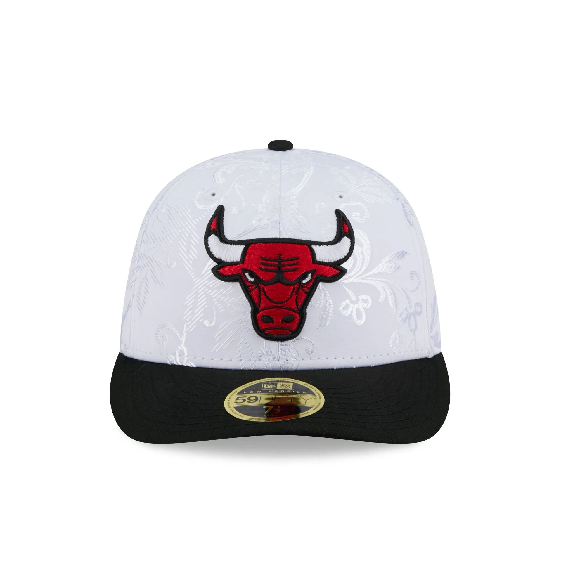 Chicago Bulls Floral Shine Low Profile 59FIFTY Fitted Hat sold by New Era product image thumbnail 2