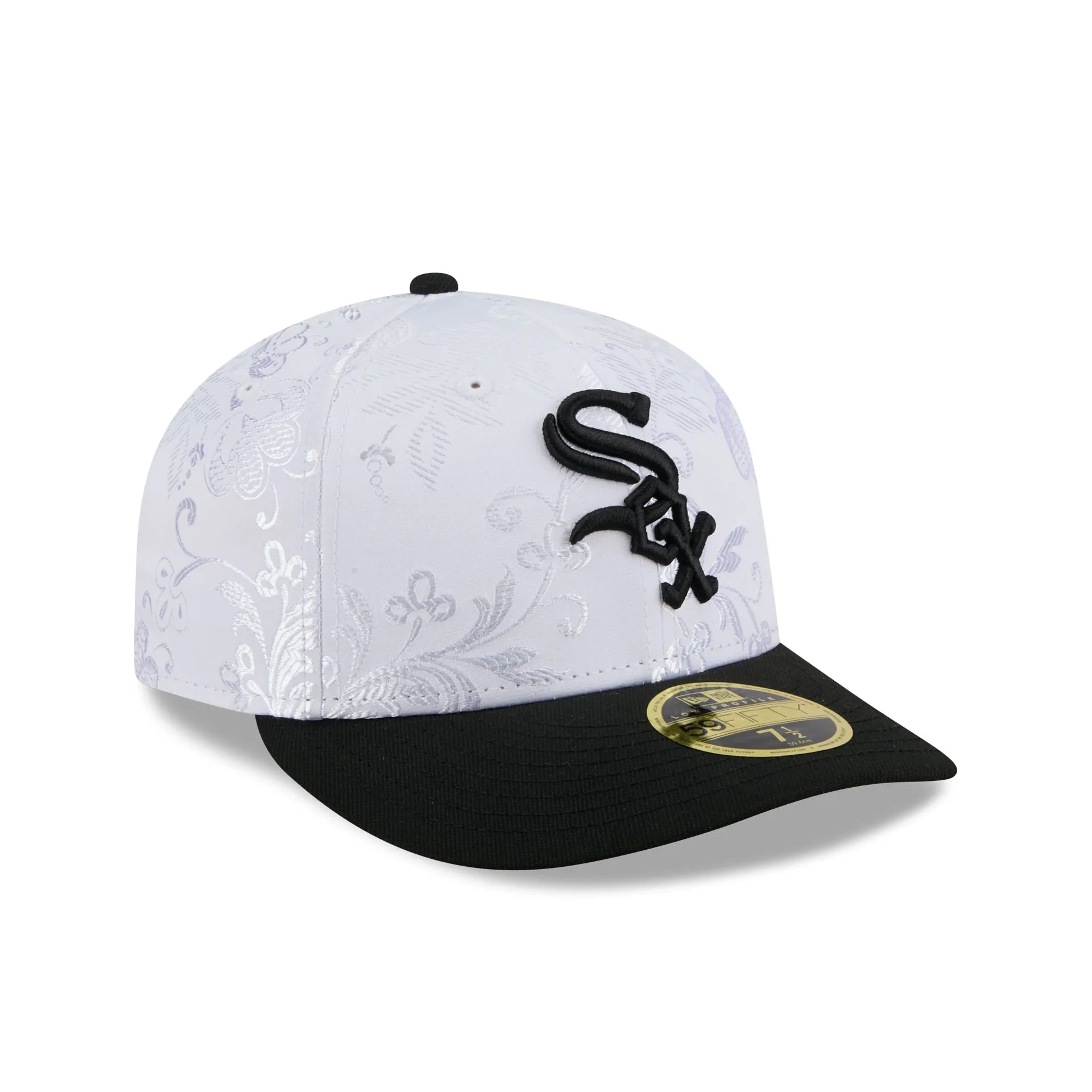 Chicago White Sox Floral Shine Low Profile 59FIFTY Fitted Hat sold by New Era product image thumbnail 3