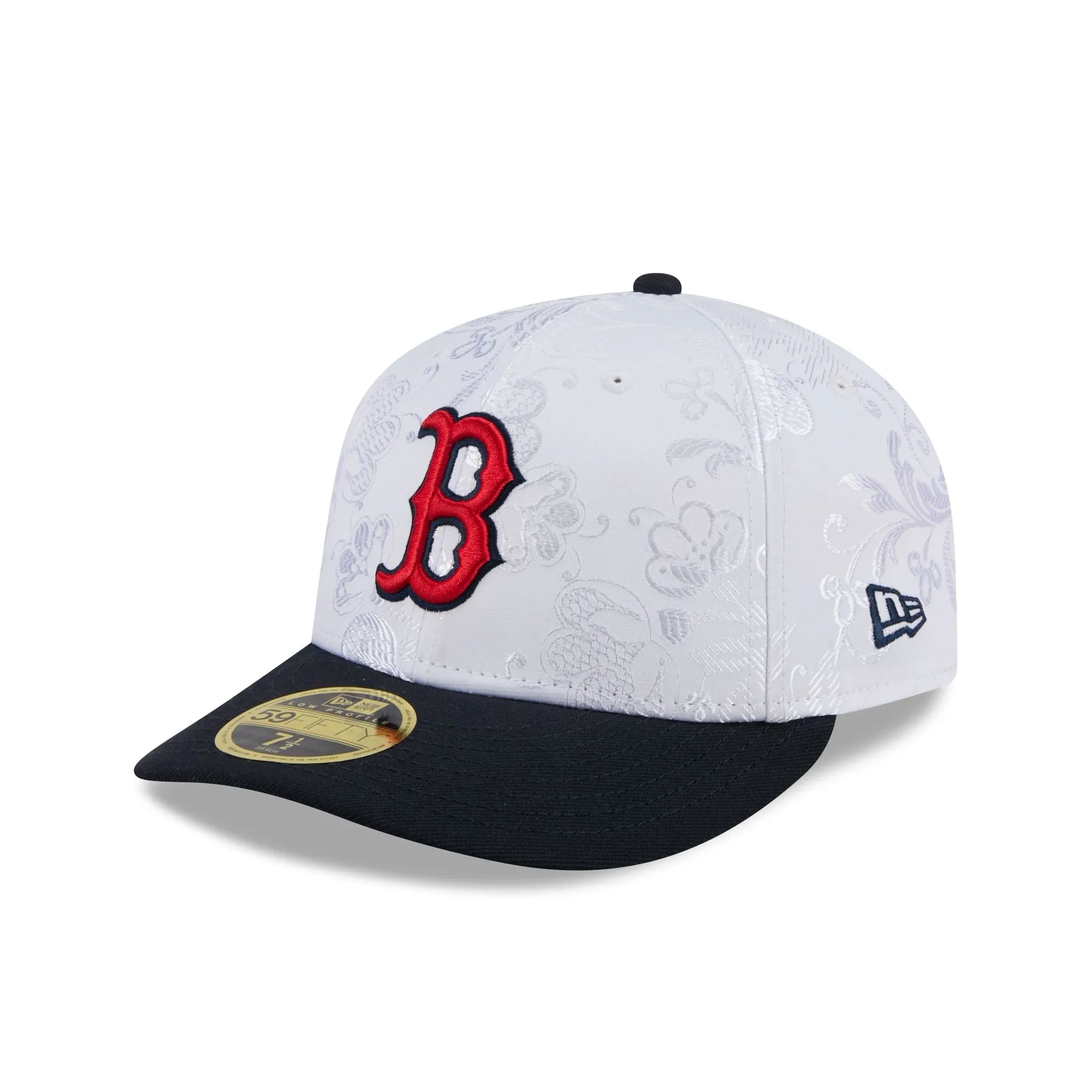 Boston Red Sox Floral Shine Low Profile 59FIFTY Fitted Hat sold by New Era