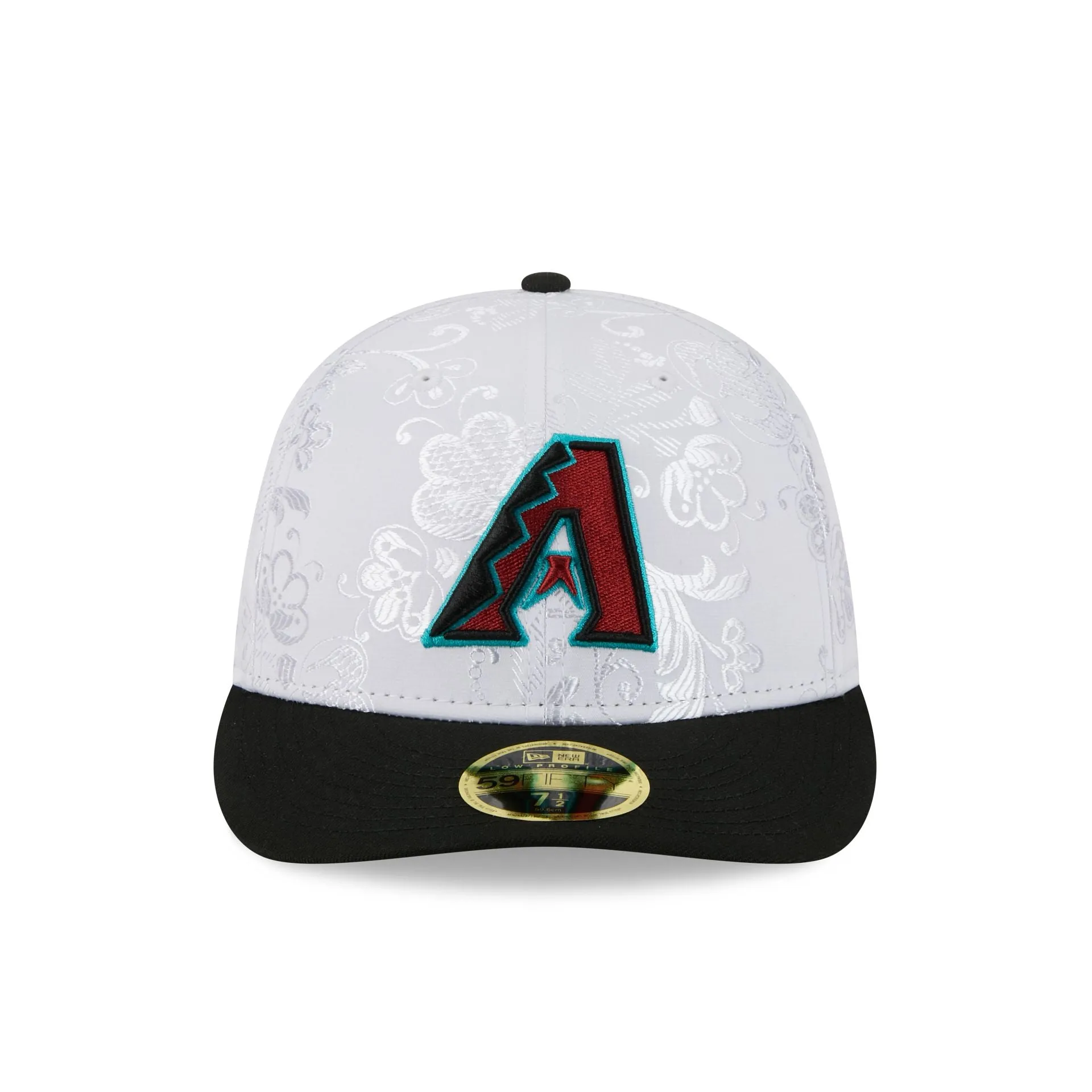 Arizona Diamondbacks Floral Shine Low Profile 59FIFTY Fitted Hat sold by New Era product image thumbnail 2