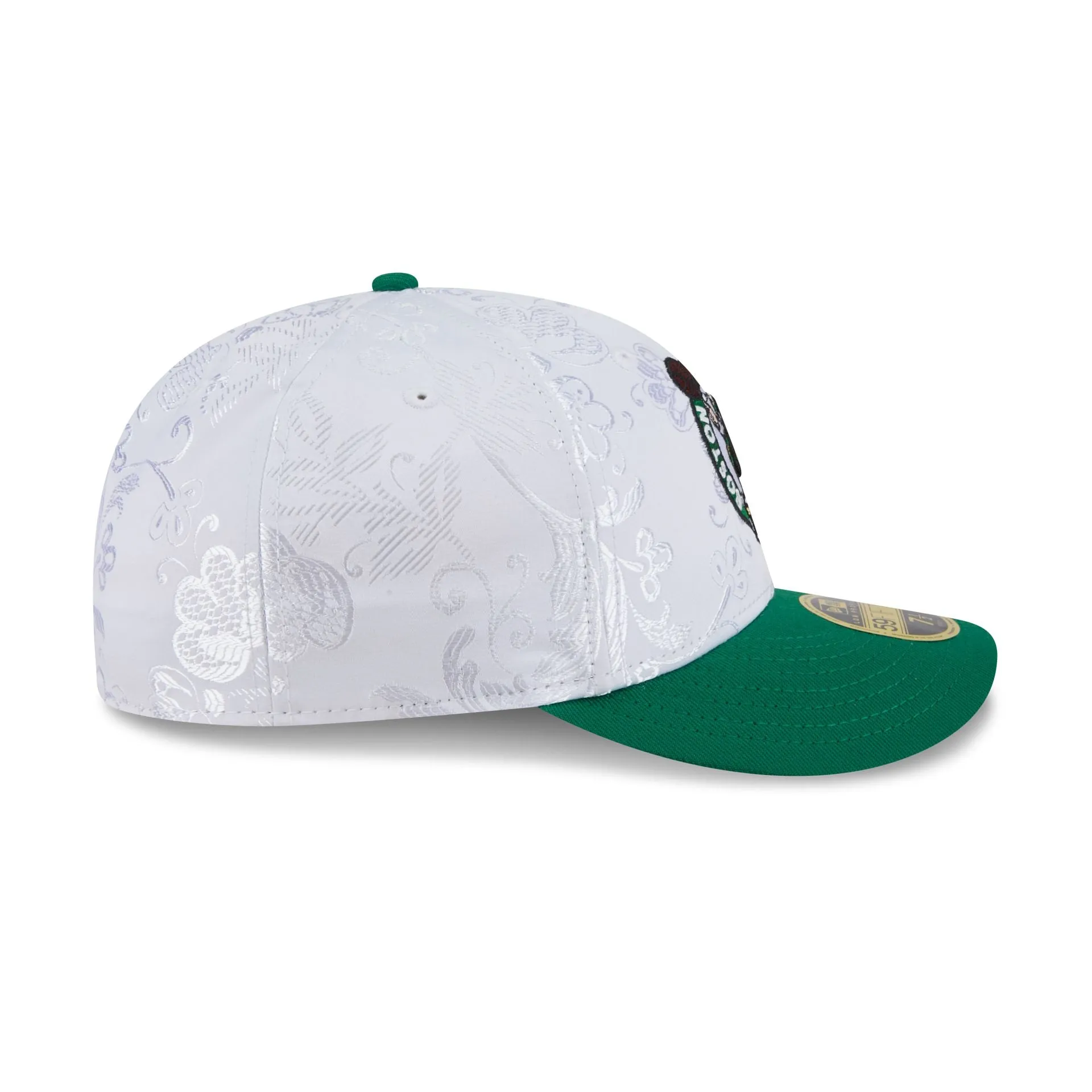 Boston Celtics Floral Shine Low Profile 59FIFTY Fitted Hat sold by New Era product image thumbnail 5