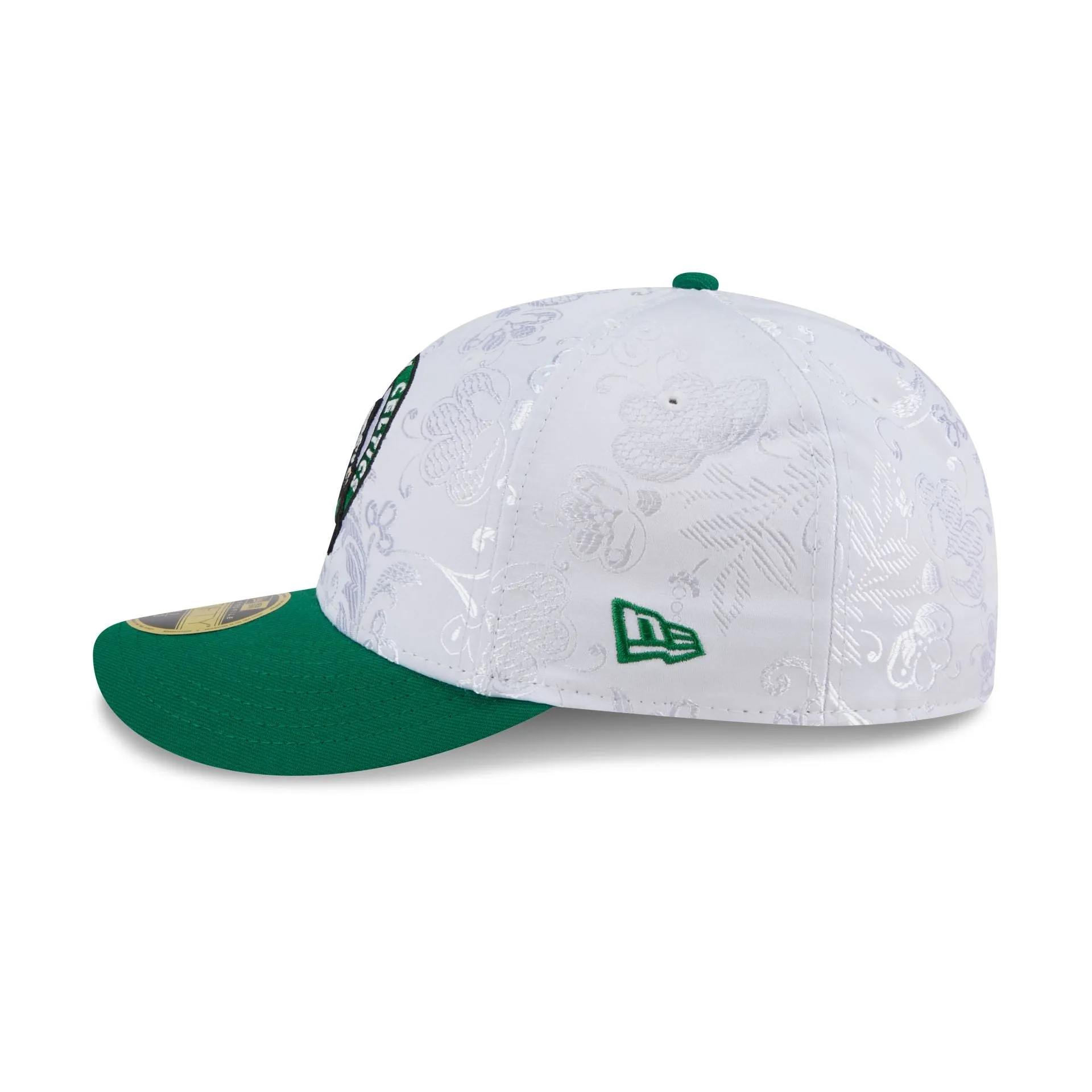 Boston Celtics Floral Shine Low Profile 59FIFTY Fitted Hat sold by New Era product image thumbnail 4