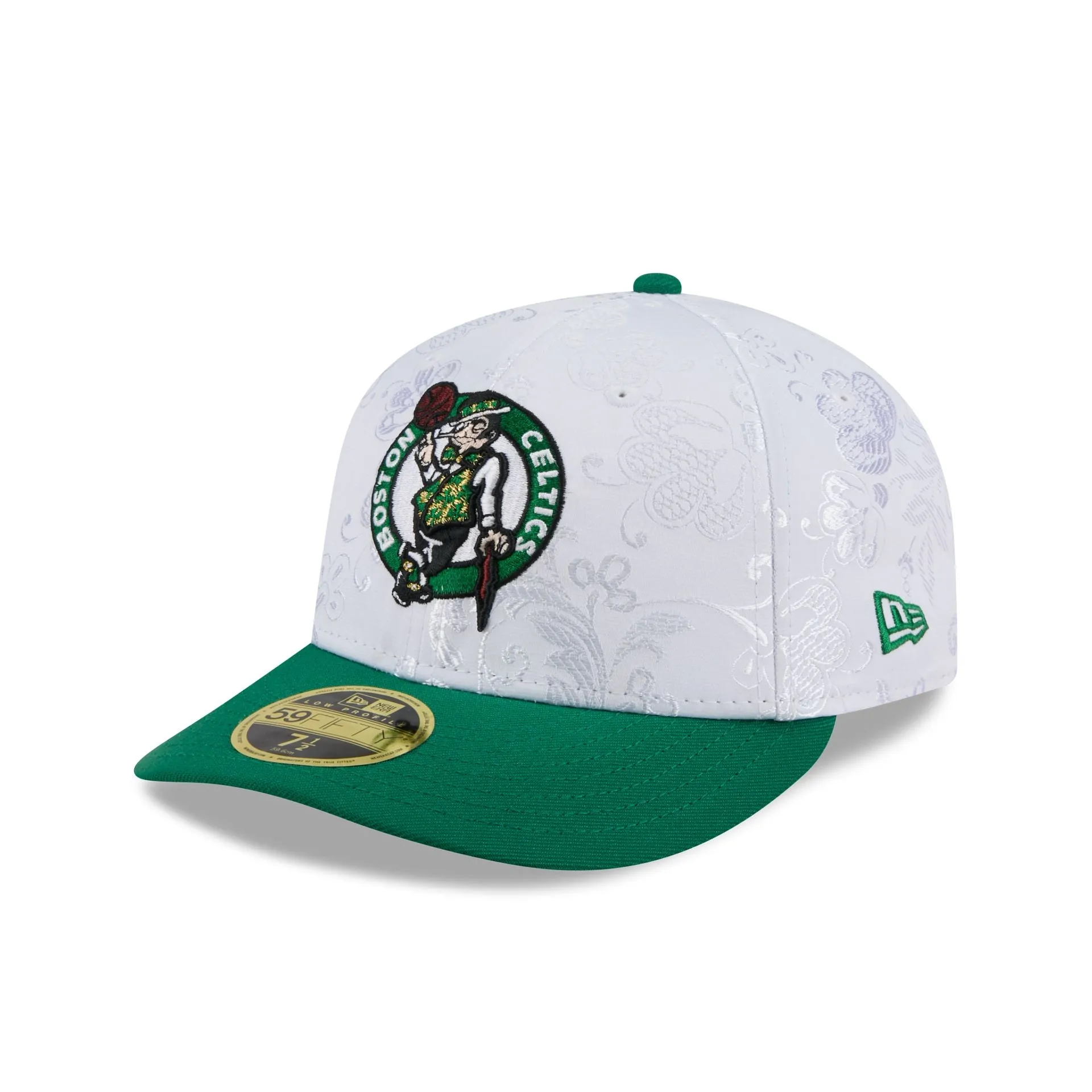 Boston Celtics Floral Shine Low Profile 59FIFTY Fitted Hat sold by New Era