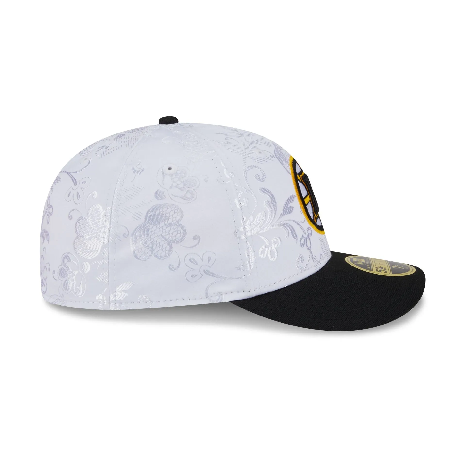 Boston Bruins Floral Shine Low Profile 59FIFTY Fitted Hat sold by New Era product image thumbnail 5