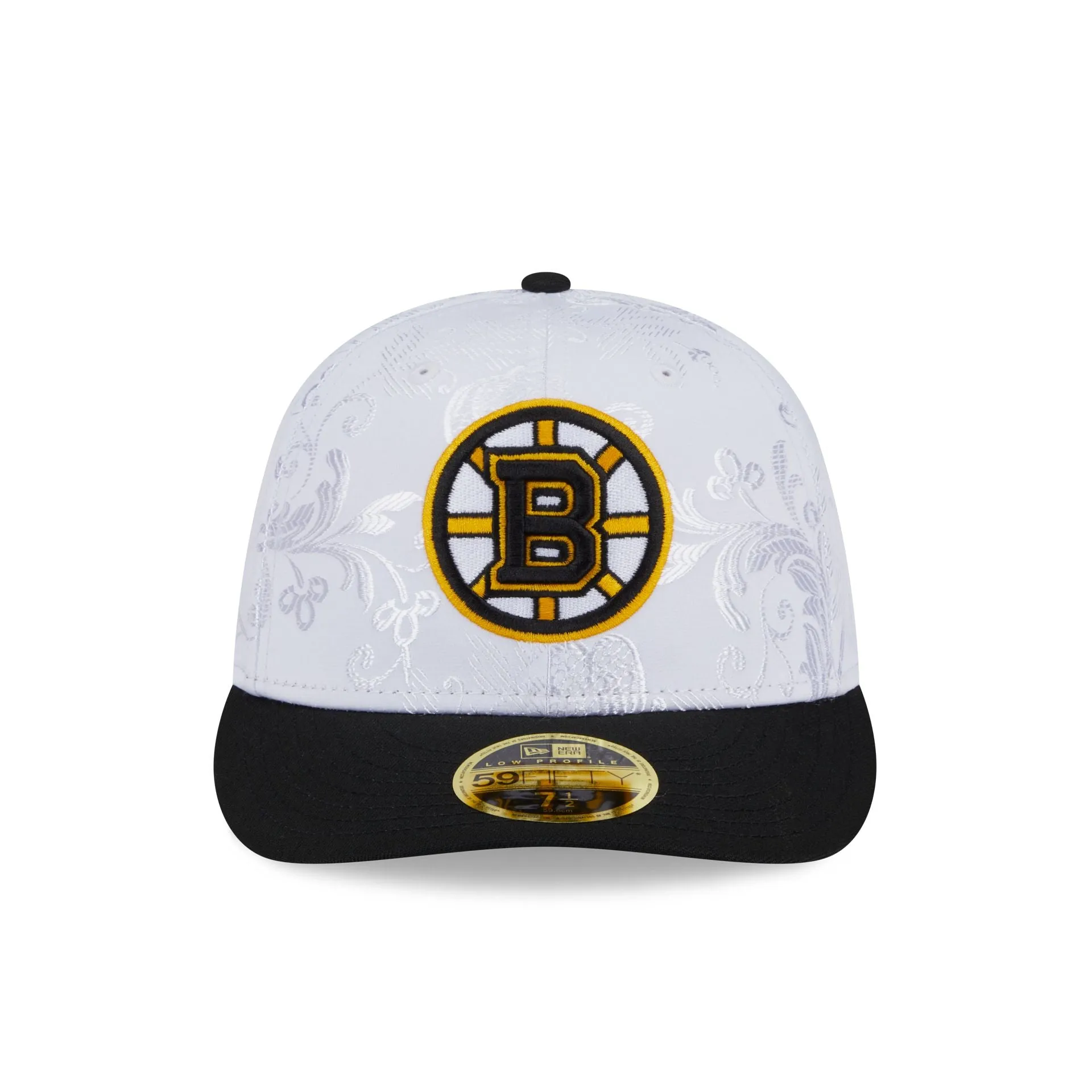 Boston Bruins Floral Shine Low Profile 59FIFTY Fitted Hat sold by New Era product image thumbnail 2