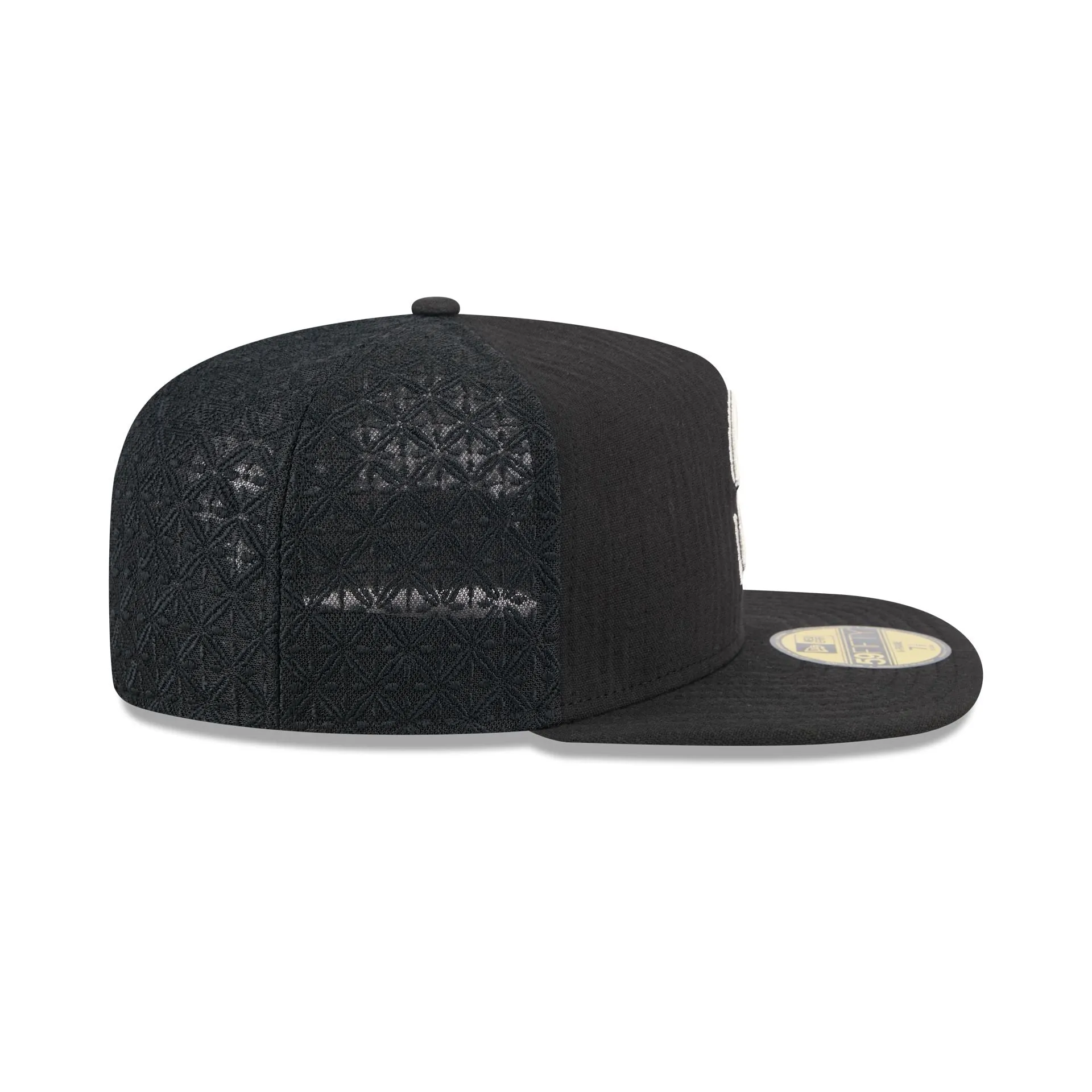 Seattle Mariners Black Mesh 59FIFTY A-Frame Fitted Hat sold by New Era product image thumbnail 5