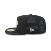Athletics Black Mesh 59FIFTY A-Frame Fitted Hat sold by New Era