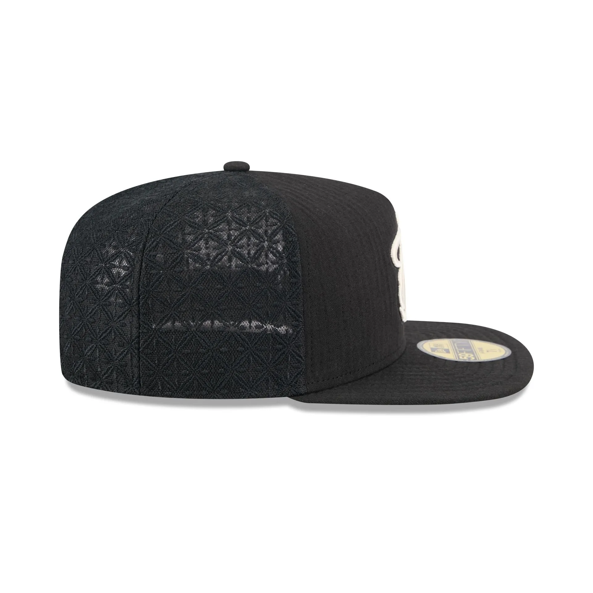 Miami Heat Black Mesh 59FIFTY A-Frame Fitted Hat sold by New Era product image thumbnail 5