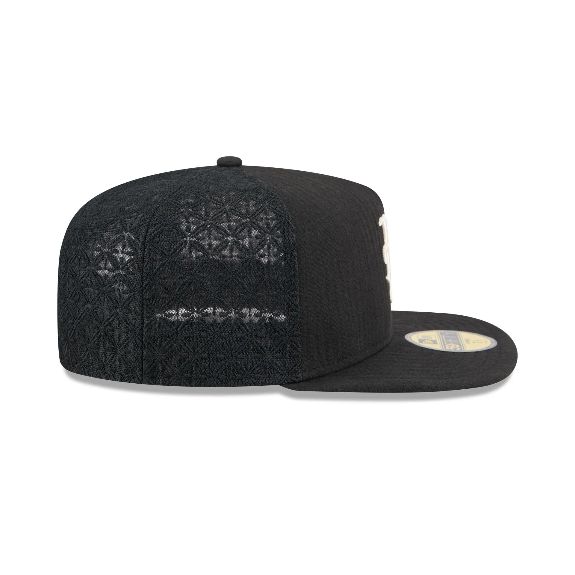 New York Mets Black Mesh 59FIFTY A-Frame Fitted Hat sold by New Era product image thumbnail 5