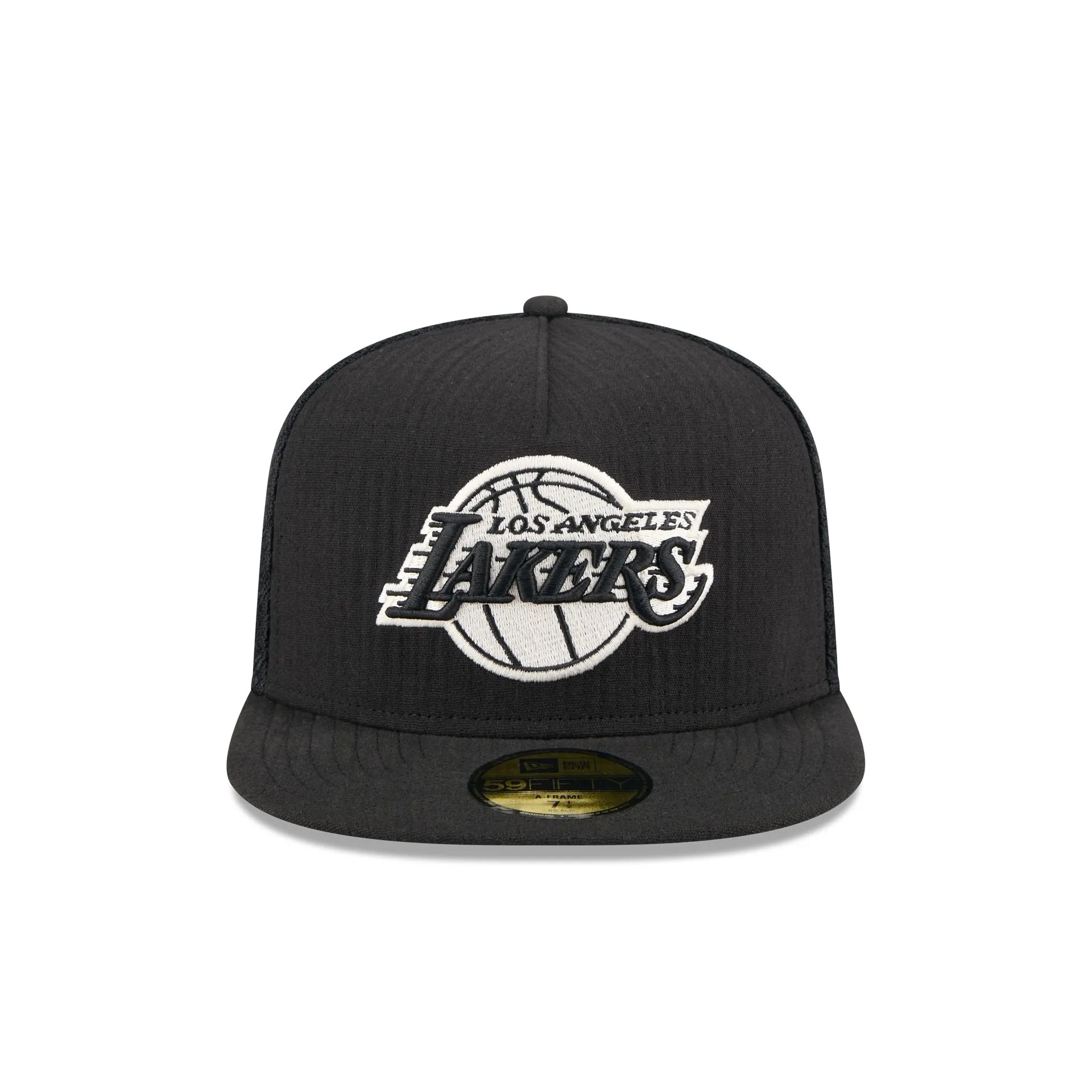Los Angeles Lakers Black Mesh 59FIFTY A-Frame Fitted Hat sold by New Era product image thumbnail 2