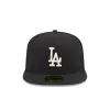 Los Angeles Dodgers Black Mesh 59FIFTY A-Frame Fitted Hat sold by New Era