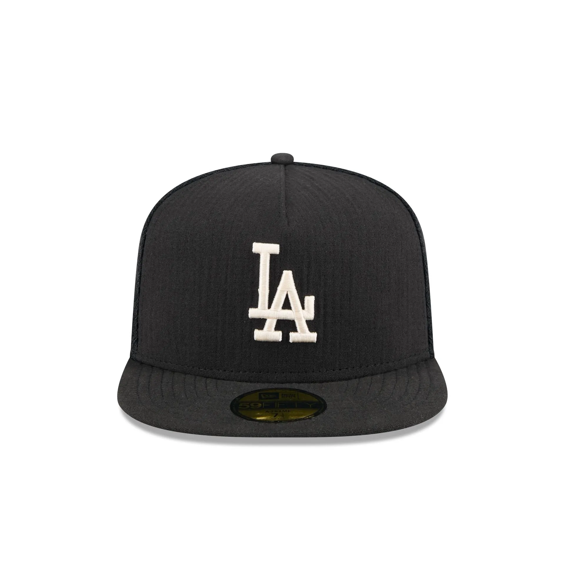 Los Angeles Dodgers Black Mesh 59FIFTY A-Frame Fitted Hat sold by New Era product image thumbnail 2