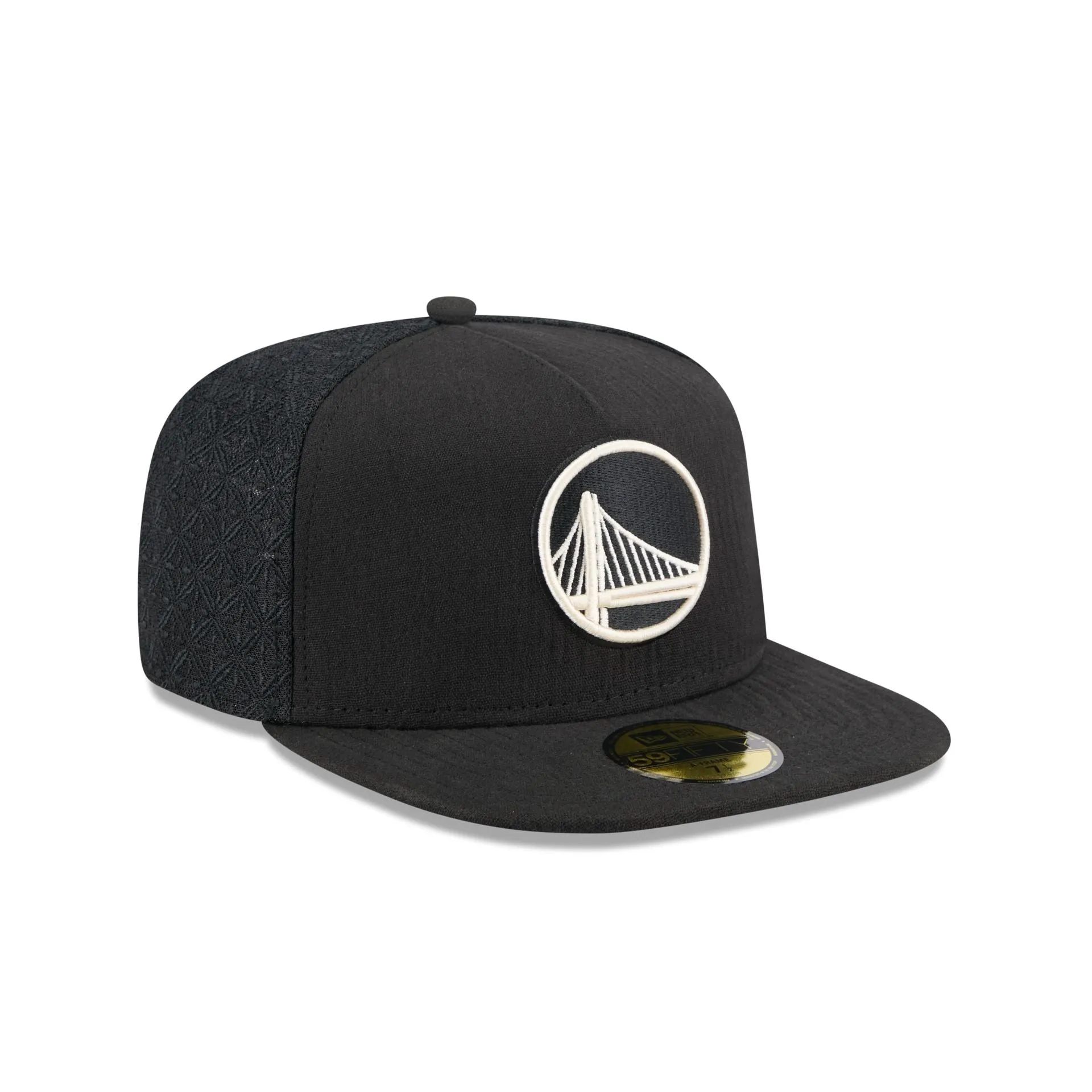 Golden State Warriors Black Mesh 59FIFTY A-Frame Fitted Hat sold by New Era product image thumbnail 3