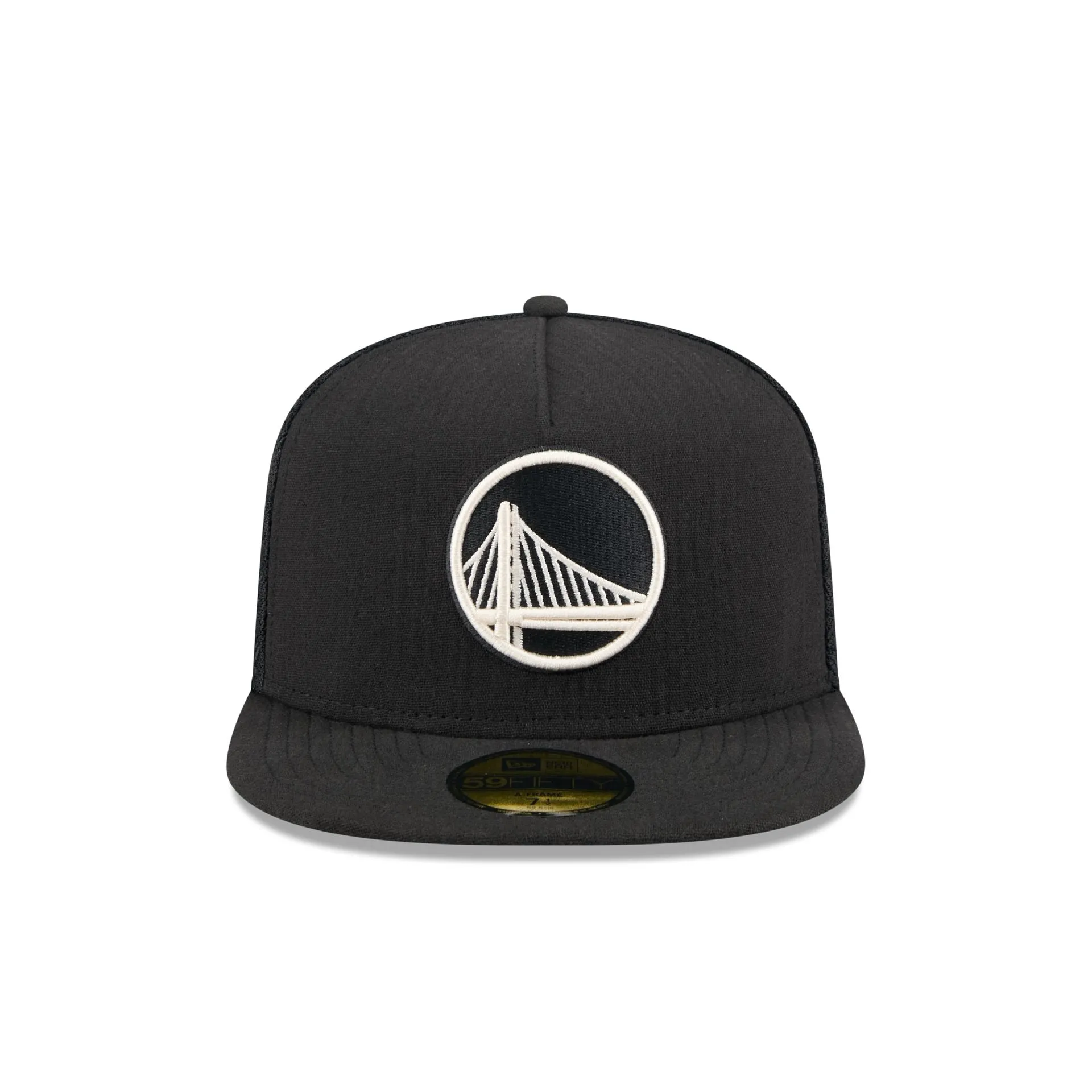 Golden State Warriors Black Mesh 59FIFTY A-Frame Fitted Hat sold by New Era product image thumbnail 2