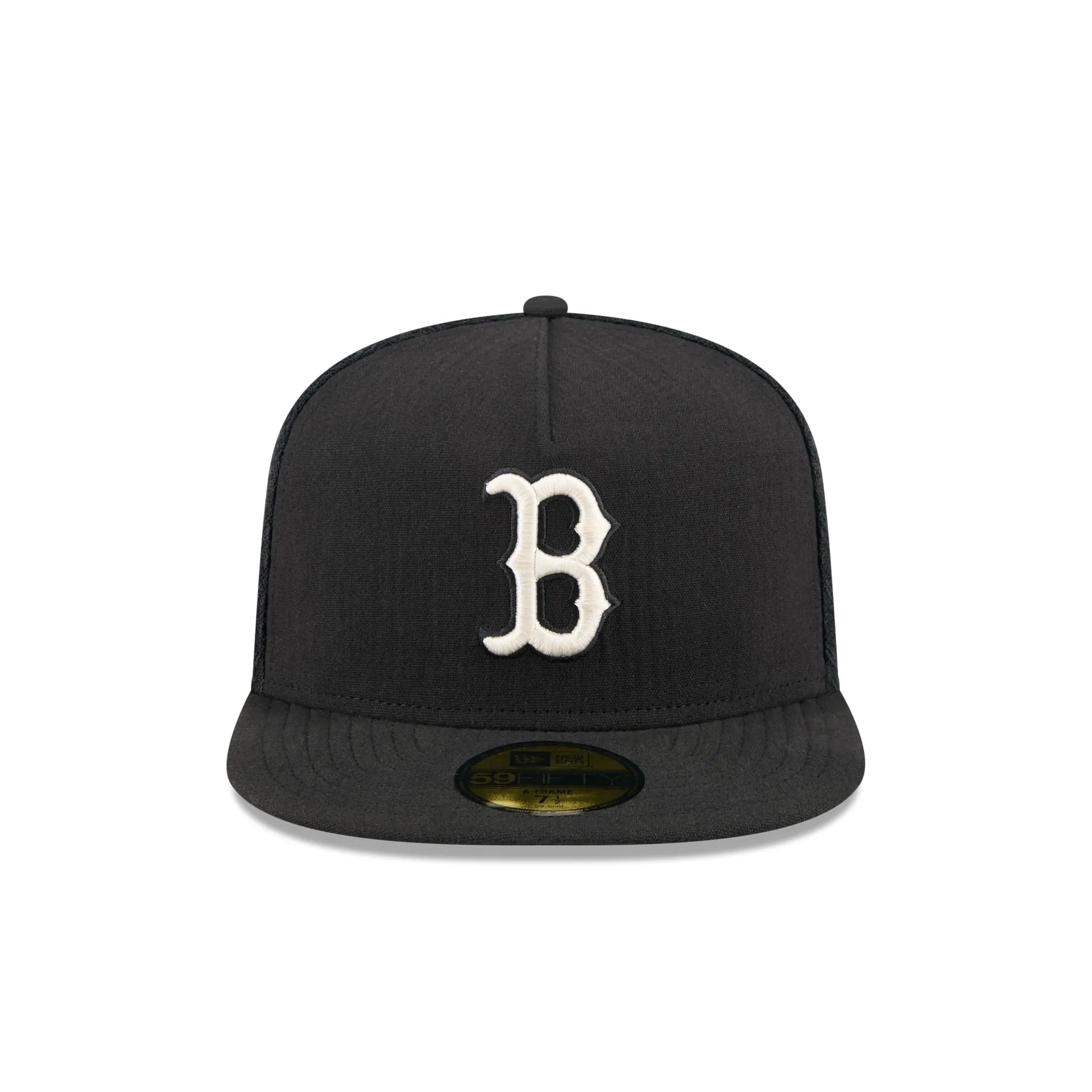 Boston Red Sox Black Mesh 59FIFTY A-Frame Fitted Hat sold by New Era product image thumbnail 2