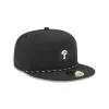 Philadelphia Phillies Black Poly Rope Split Panel 59FIFTY Fitted Hat sold by New Era