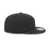 Philadelphia Phillies Black Poly Rope Split Panel 59FIFTY Fitted Hat sold by New Era